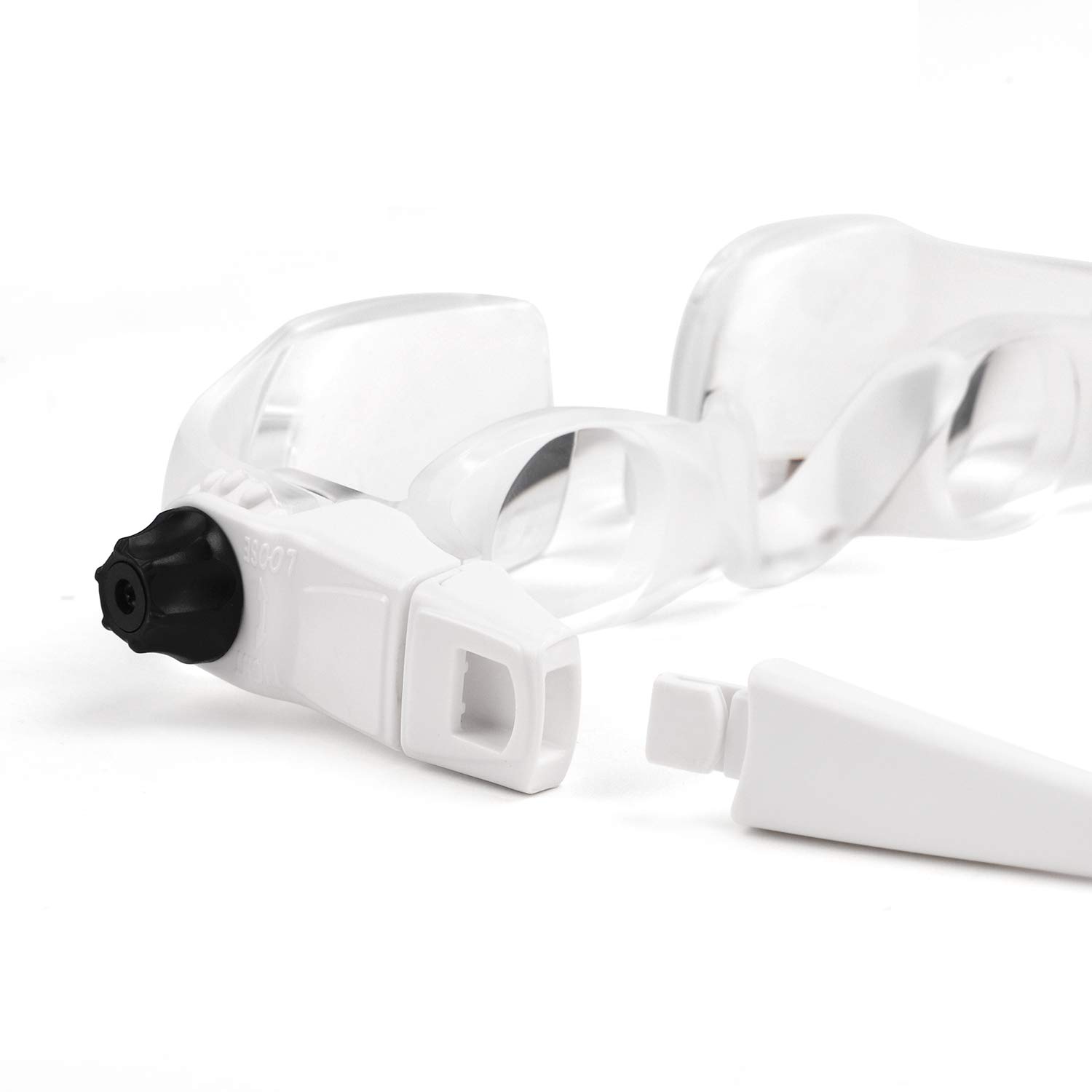 1.5X & 3.8X TV Magnifying Glasses - Hands-Free Headband Magnifier for Clear Distance Viewing | Perfect for Watching Television, Reading, Fishing & Hobbies