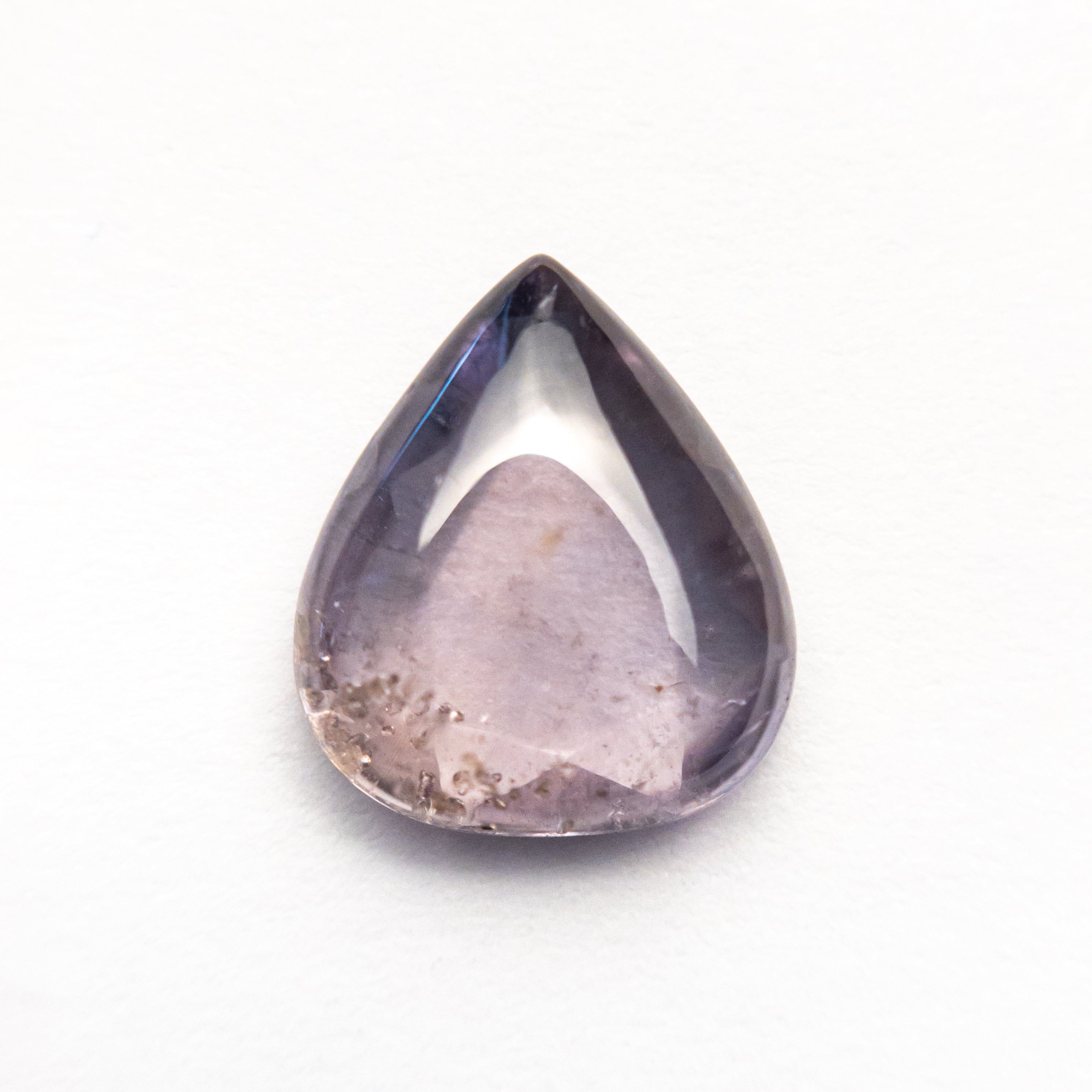 2.46ct Natural Pear Cabochon Sapphire Gemstone - 9.59x8.27x3.12mm Blue Sapphire for Jewelry Making, Engagement Rings & Necklaces (Item#25932-01) - Perfect for Birthstone Jewelry, Custom Designs & Gift Giving