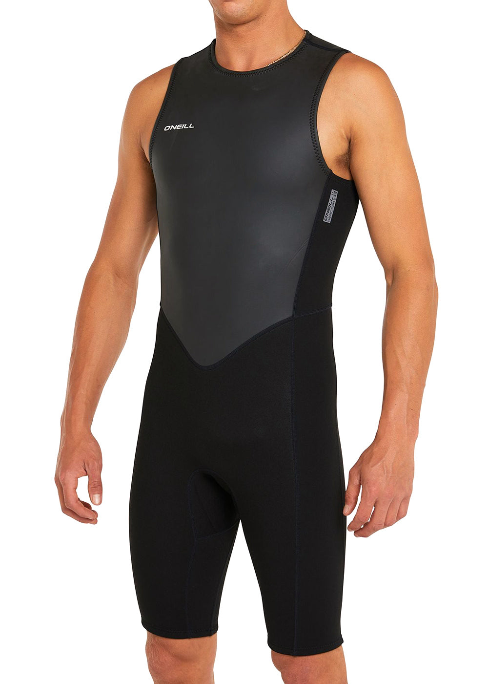 O'Neill Men's Reactor II 2mm Back Zip Short John Wetsuit for Surfing, Diving & Water Sports - Premium Neoprene Swimwear for Warm Water Activities
