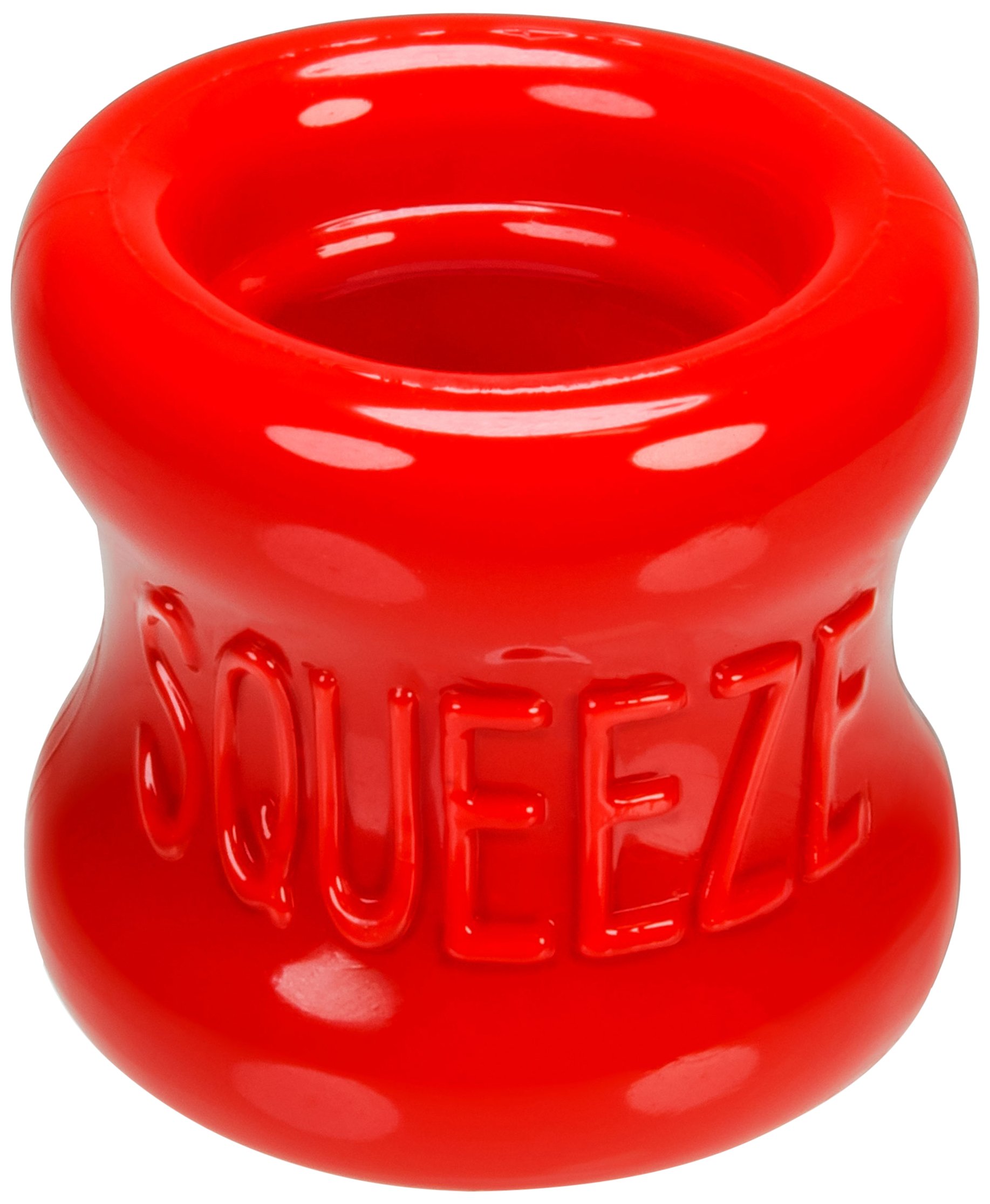 OxBalls Squeeze Ball Stretcher - Adjustable Comfortable Silicone Testicle Weight for Men | Enhance Intimacy & Strength Training | Perfect for BDSM, Fitness & Sensual Play