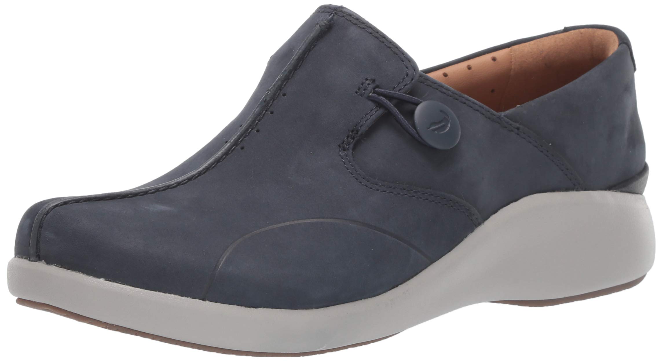 Clarks Women's Un.Loop 2 Walk Loafer Shoes - Comfortable Slip-On Casual Loafers for Women | Perfect for Office, Travel & Everyday Wear