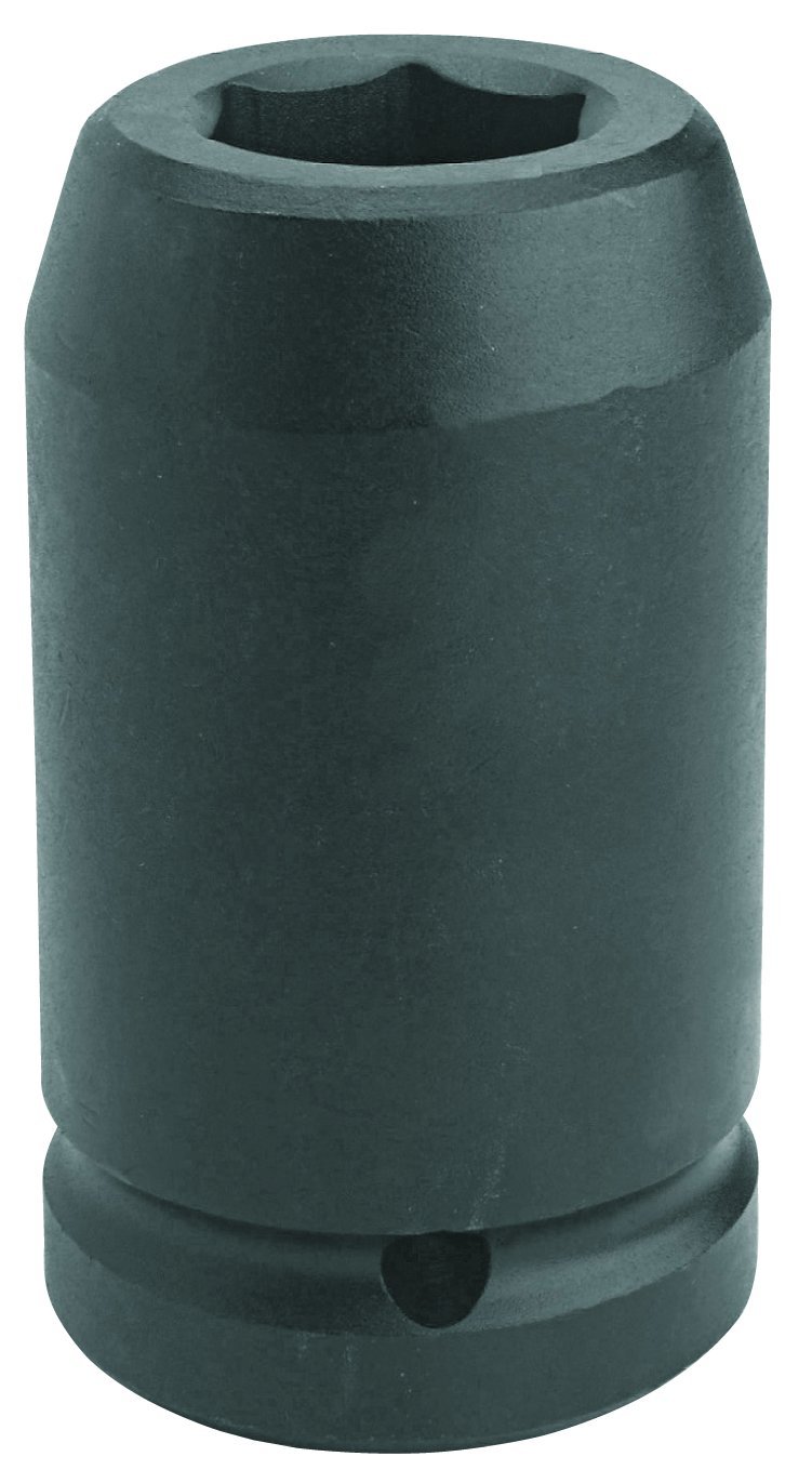 1 Inch Drive 55mm 6-Point Impact Socket - Heavy Duty Impact Wrench Tool for Automotive Repair & Construction