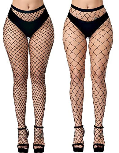 Black Fishnet Tights L+xl