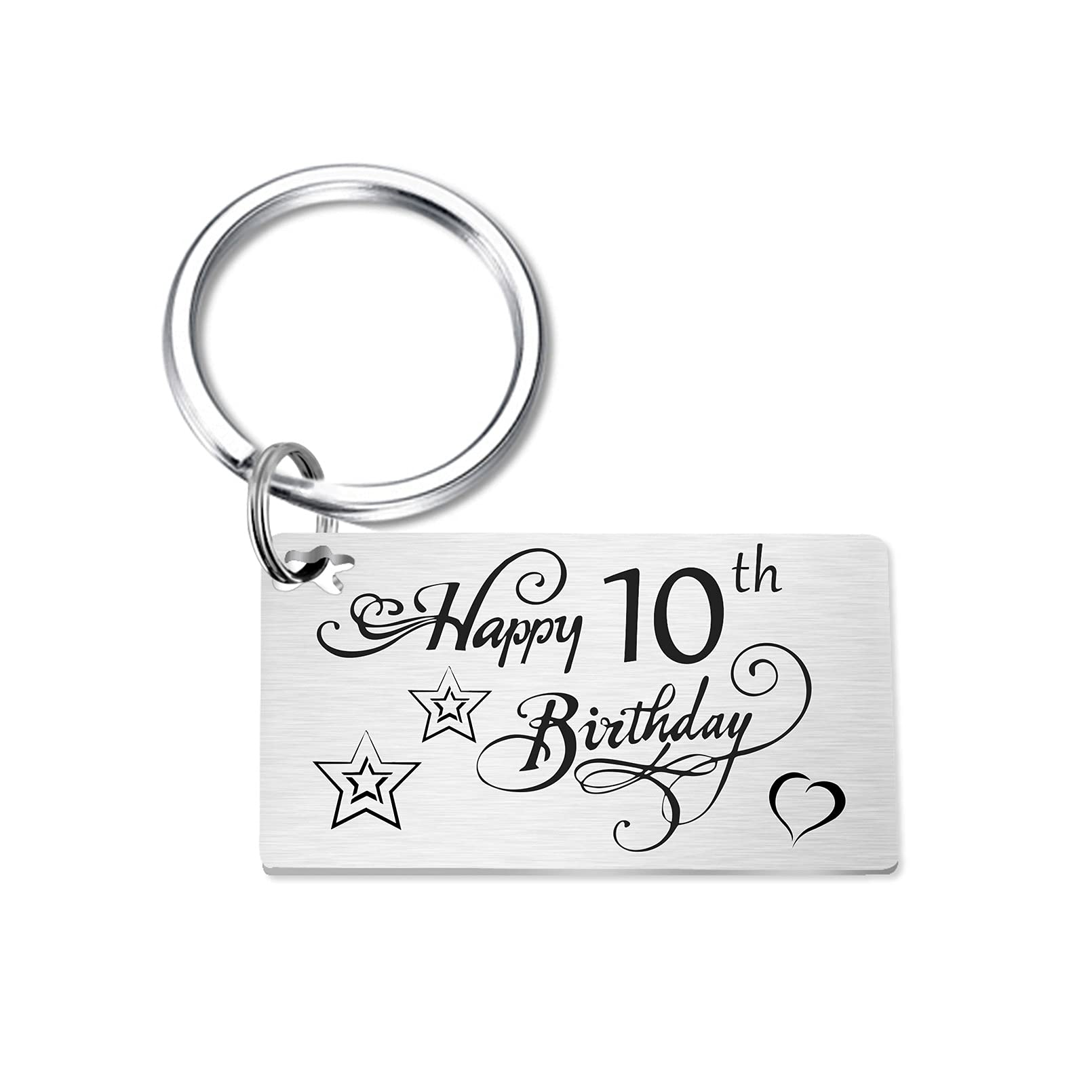 Personalized Double Sided Engraved Keychain - Unique Birthday Gifts for Women, Men, Girls & Boys - Perfect for Birthday Celebrations, Anniversaries & Special Occasions