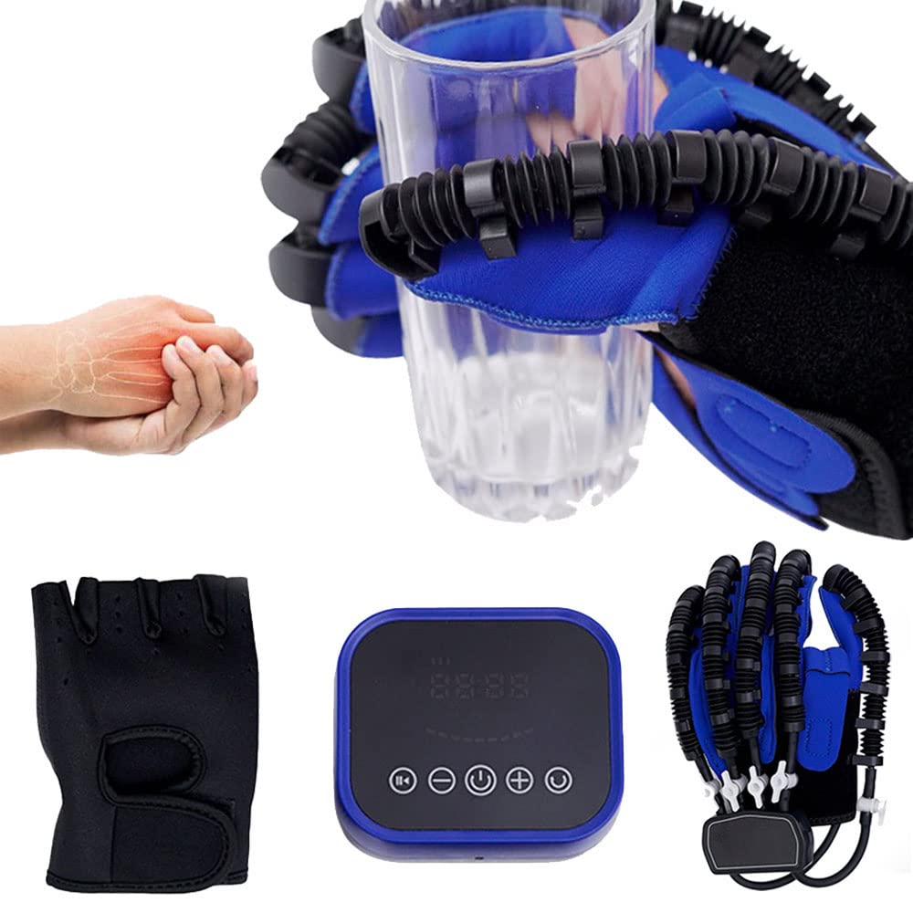 Rehabilitation Robot Gloves - Finger Training Device & Orthosis for Hand Therapy, Finger Joint Exercise Trainer - Ideal for Stroke Recovery, Arthritis Relief, and Post-Surgery Rehabilitation