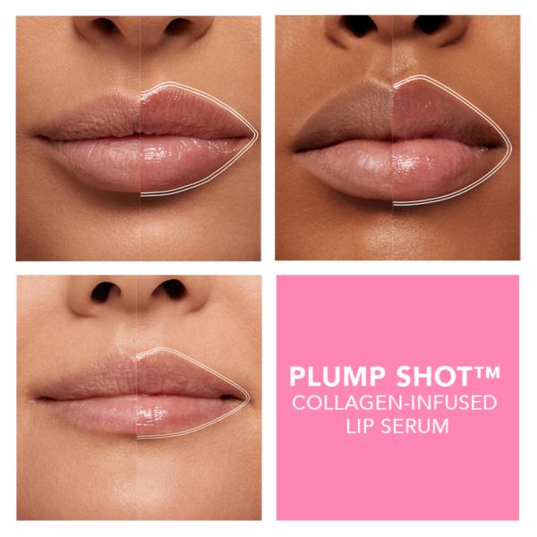 Buxom Plump Shot™ Collagen Infused Lip Serum - Volumizing Lip Plumper for Fuller Lips - Perfect for Night Out, Date Night & Special Occasions