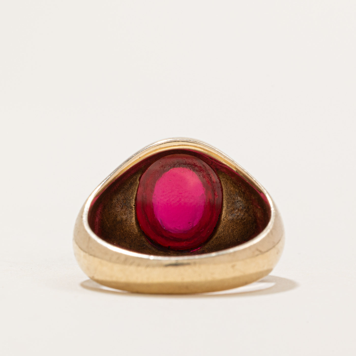 7.50ct Solitaire Synthetic Ruby Ring for Women - Size 8 | Elegant Engagement, Anniversary & Gift Jewelry for Special Occasions