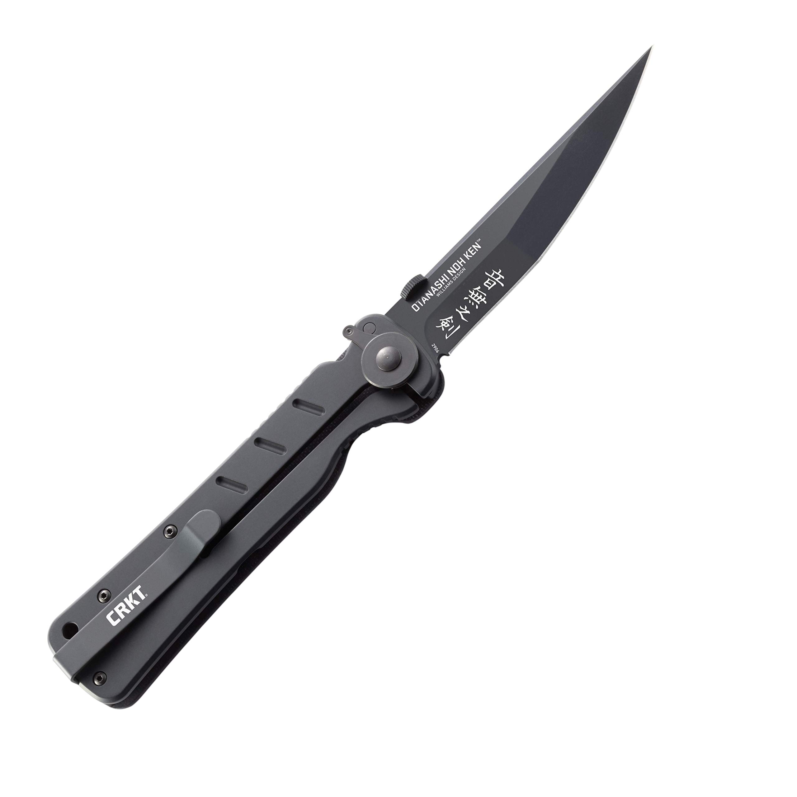 CRKT 2906 Otanashi NOH Ken Tactical Folding Knife by James Williams - EDC Pocket Knife for Outdoor Camping, Hiking & Survival Gear