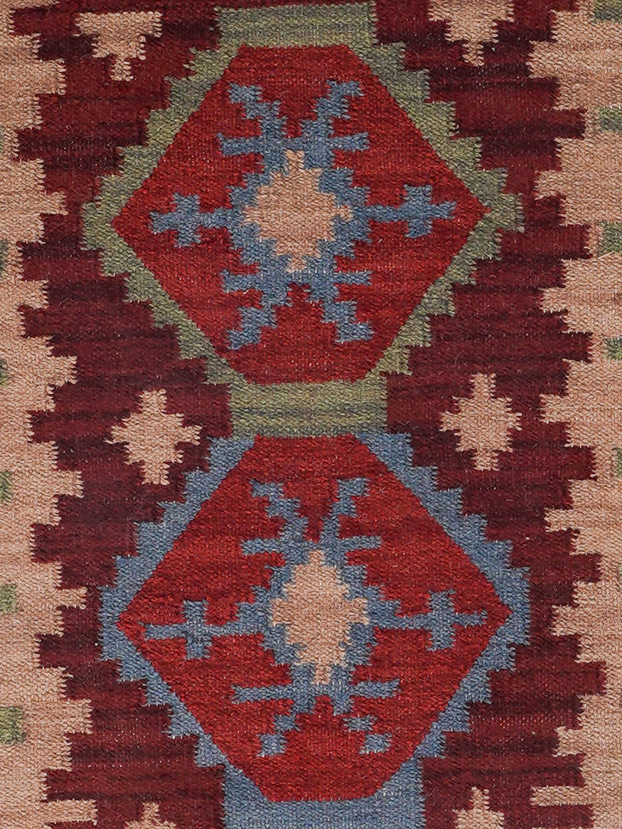 Hand Woven Bohemian Ecstasy Area Rug - Soft & Durable for Living Room, Bedroom, or Nursery Decor