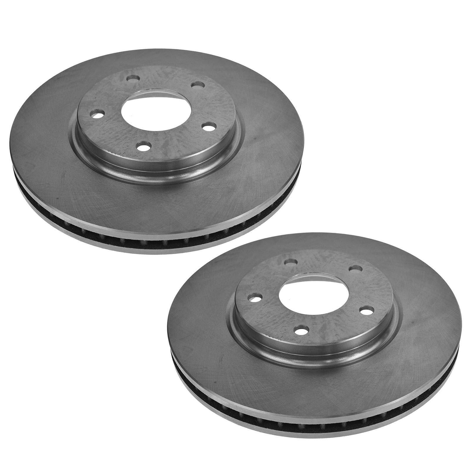 High-Performance Front Brake Pad & Rotor Kit - Ceramic Brake Pads & Rotors with Wheel Hub Bearing Assembly - Compatible with 2004-2009 Nissan Quest - Perfect for Daily Commuting, Highway Driving & Heavy Loads