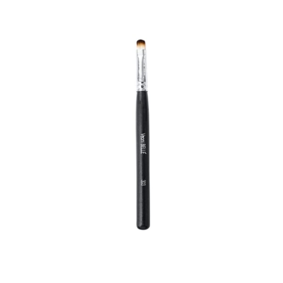 Veoni Belle Travel Makeup Brush Set - Foundation Brush, Powder Brush, Eyeshadow Blending Brush & Flat Brush | Soft Bristles Cosmetic Brushes Kit for Women | Perfect for Travel, Daily Makeup & Professional Application