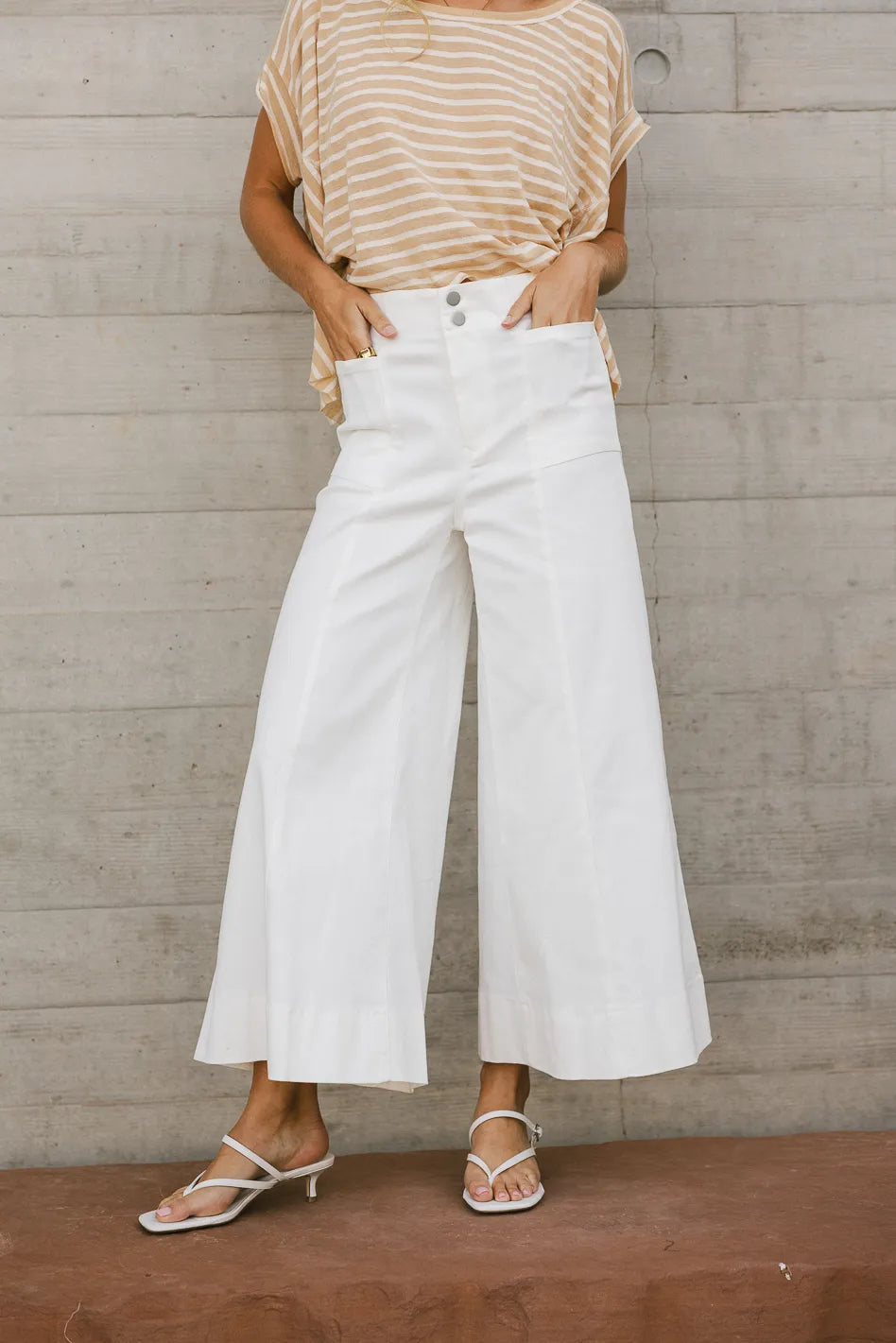 Estelle Wide Leg Jeans for Women - High Waist Stretch Denim Pants (Final Sale) | Perfect for Casual Outfits, Office Wear & Weekend Looks