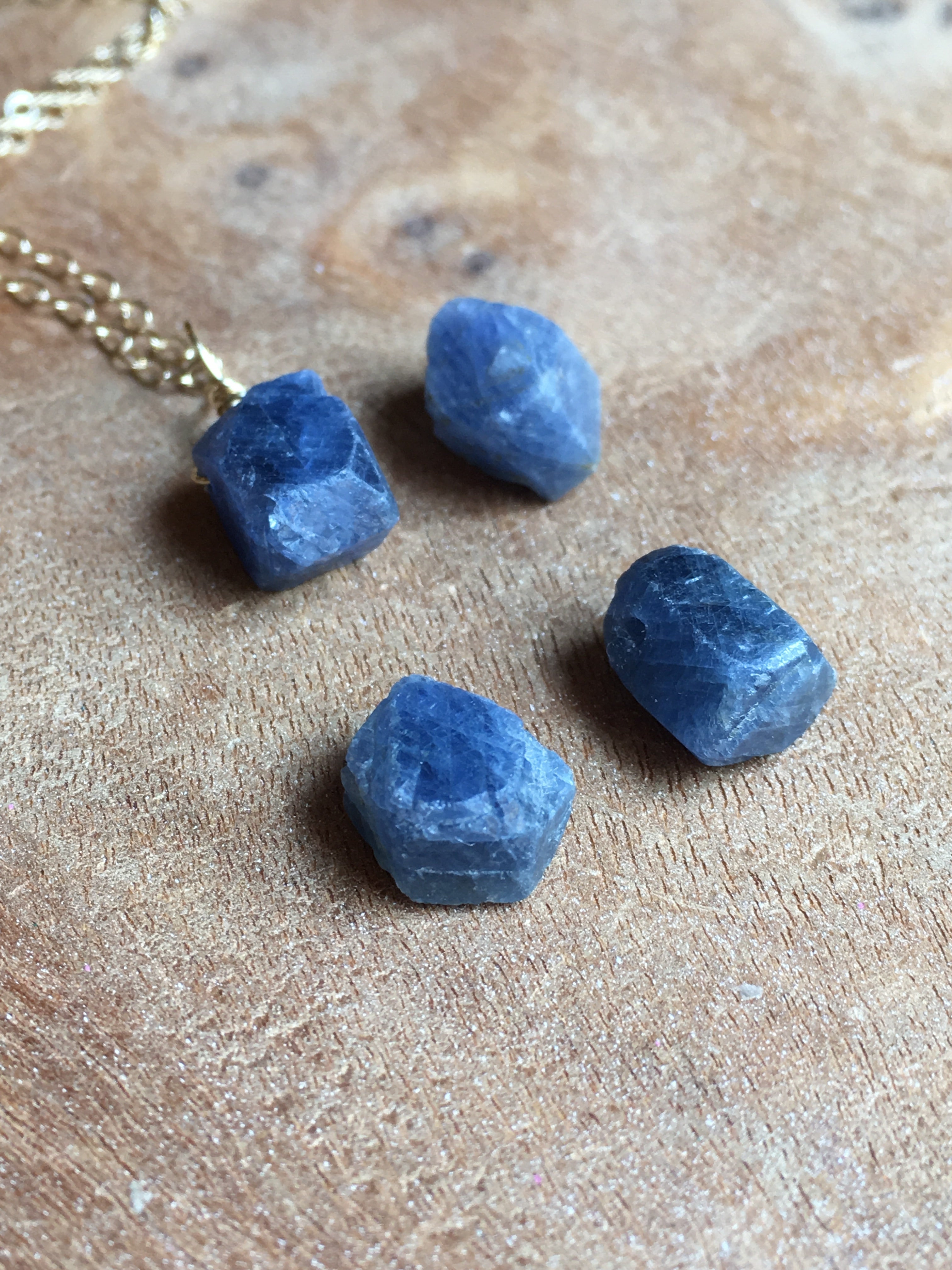 Natural Blue Sapphire Necklace for Women - 14K Gold or 925 Sterling Silver Pendant Jewelry - Perfect for Weddings, Anniversaries & Special Occasions