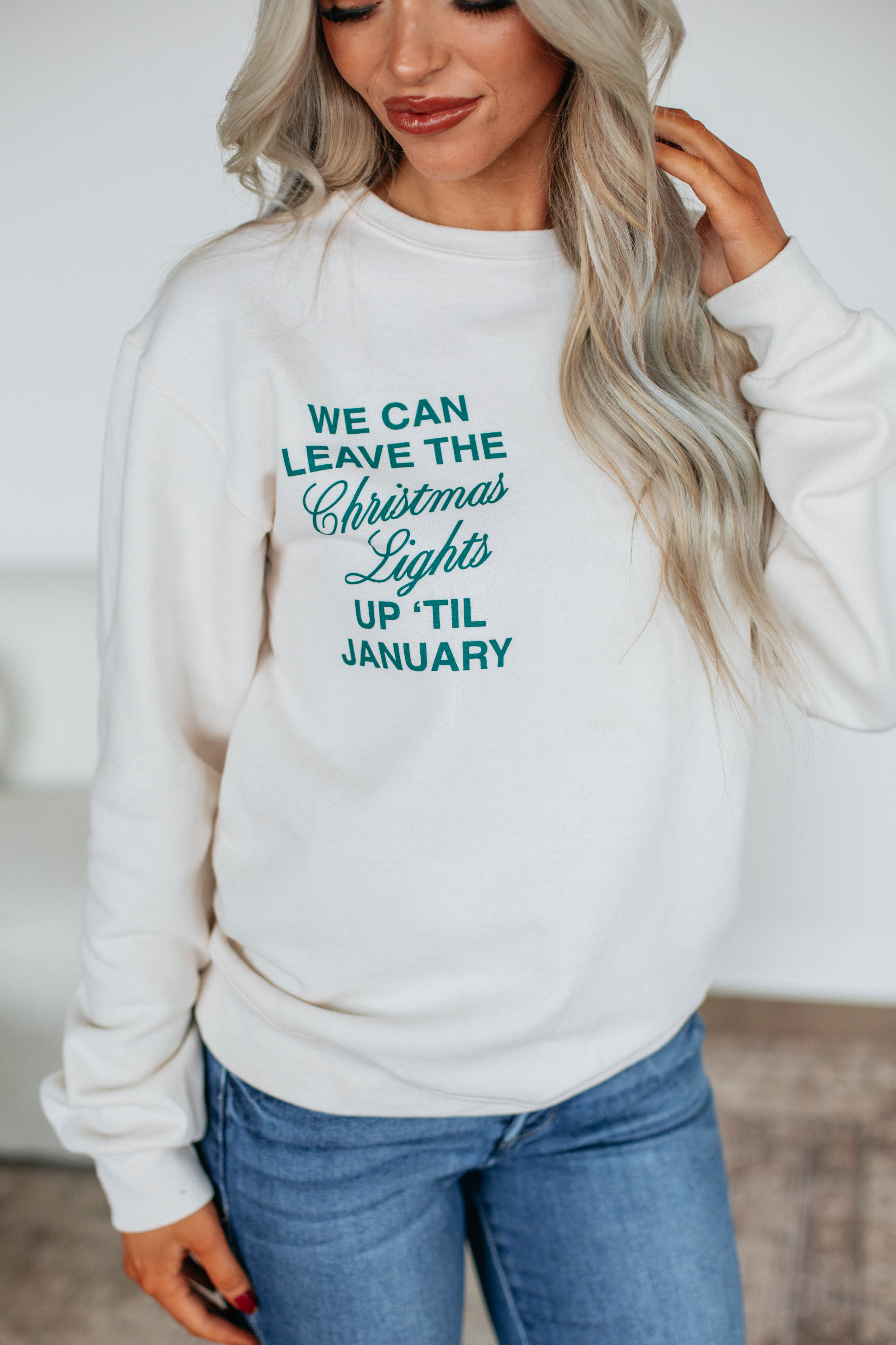 Til January Crewneck Sweatshirt - Cozy Winter Pullover for Men & Women | Perfect for Casual Wear, Holidays & Cold Weather Outfits