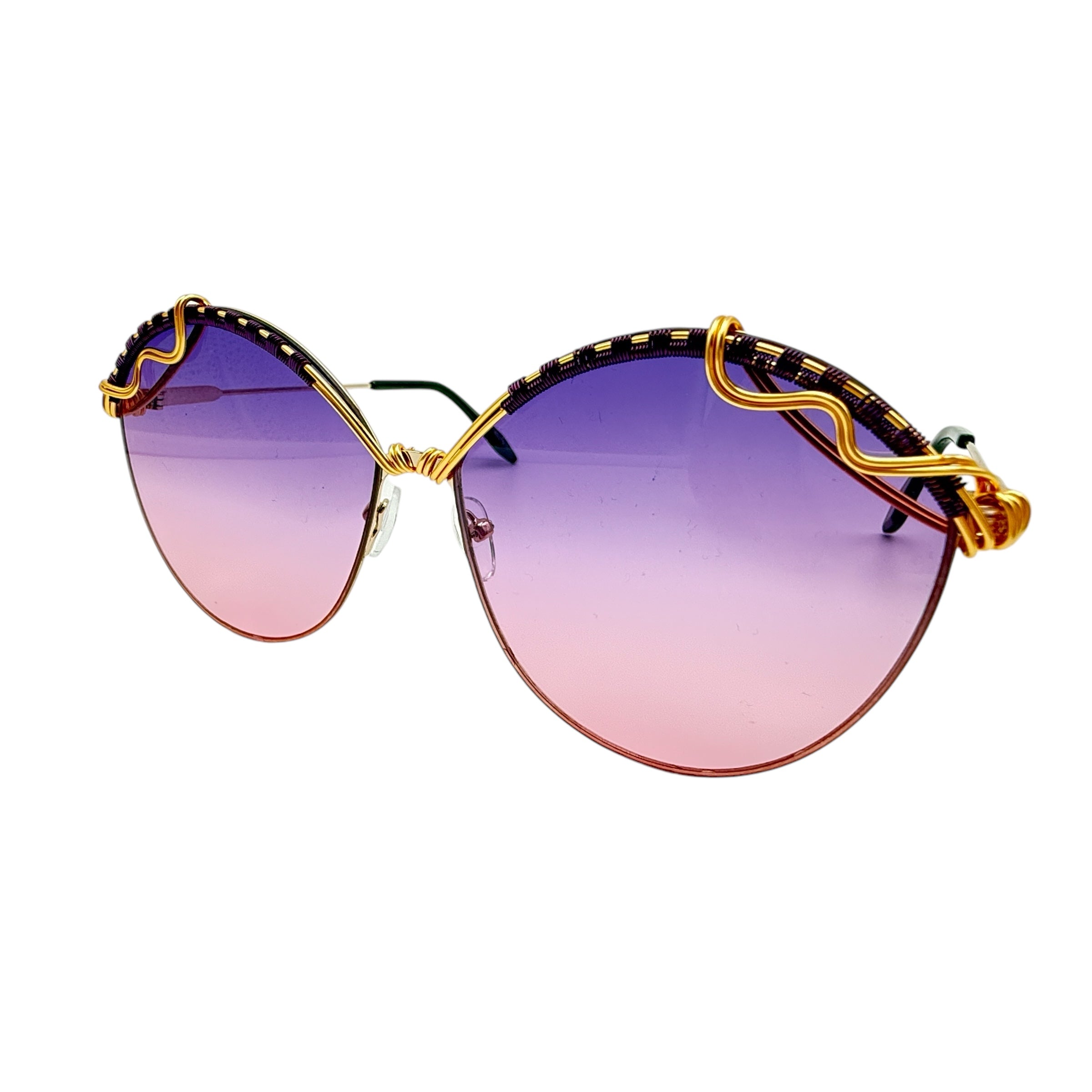 OPUS Oversized Round Sunglasses for Women - UV400 Protection, Polarized Lenses, Fashionable Retro Style - Perfect for Beach, Driving & Outdoor Activities