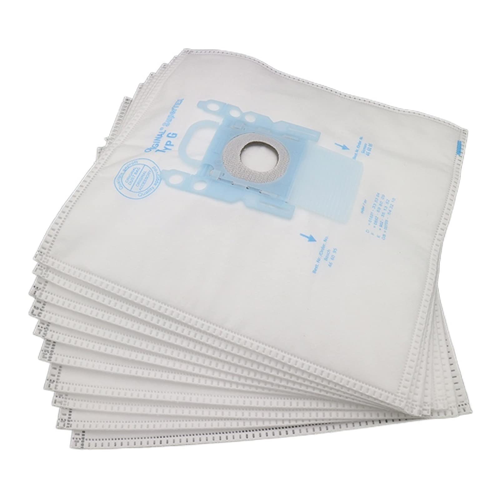 Bosch Vacuum Cleaner Dust Bags - Compatible with GL-30 Pro, GL-40, BGL8508, Sphera Models | Replacement Filter Bags for Kitchen & Home Cleaning (4-Pack) | High-Quality CHINKO Vacuum Parts for Efficient Dust Collection