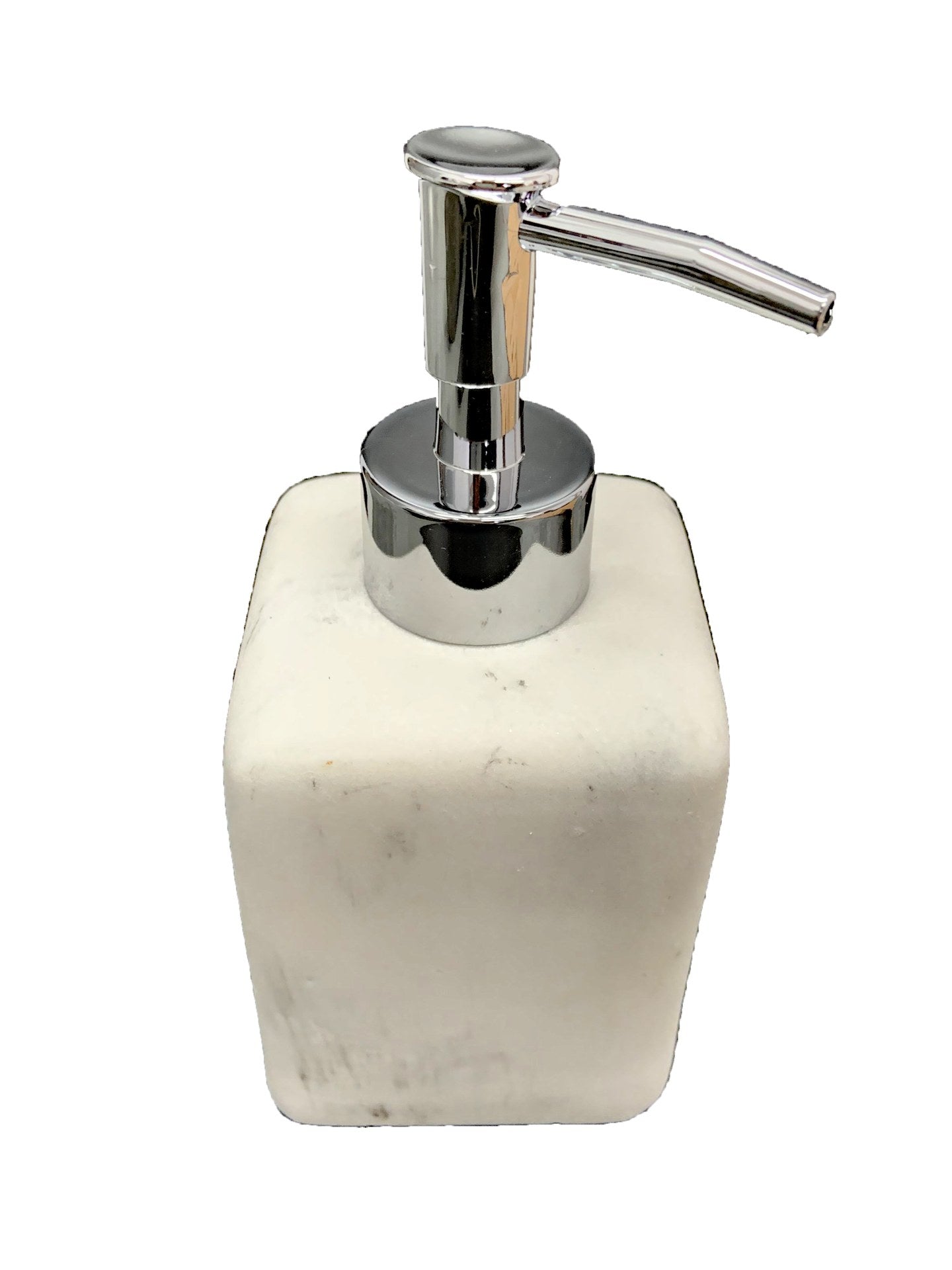 Elegant Marble Look Soap Dispenser - Modern Bathroom Decor for Sink Countertop | Perfect for Home, Kitchen, and Guest Bathroom Accessories