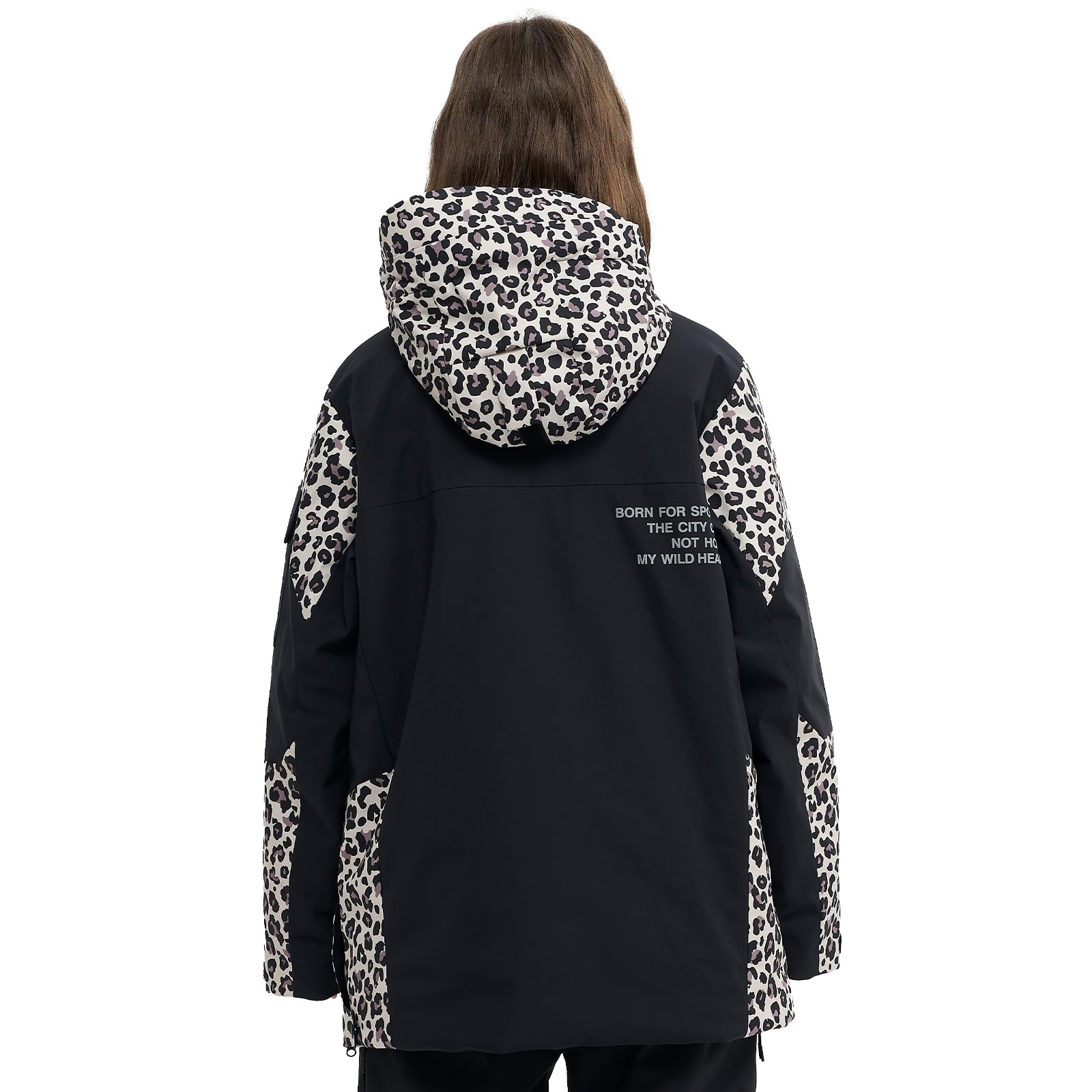 Waterproof Insulated Ski Jacket for Men & Women - Warm Snowboard Anorak Coat with Hood - Perfect for Skiing, Snowboarding & Winter Outdoor Activities