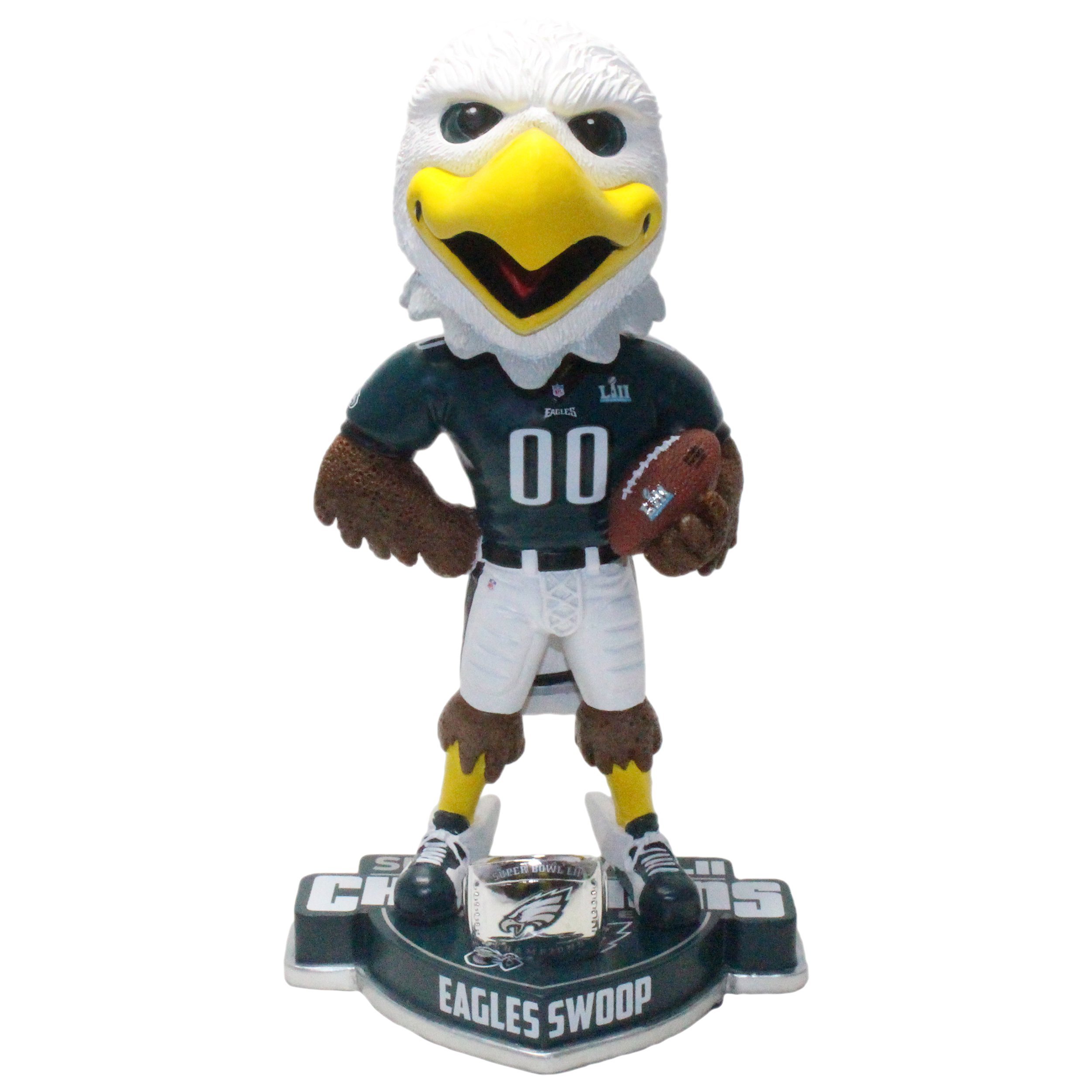 Philadelphia Eagles Super Bowl LII Champions Bobblehead - Officially Licensed NFL Collectible for Eagles Fans - Perfect for Home Decor, Man Cave, and Sports Memorabilia Collection
