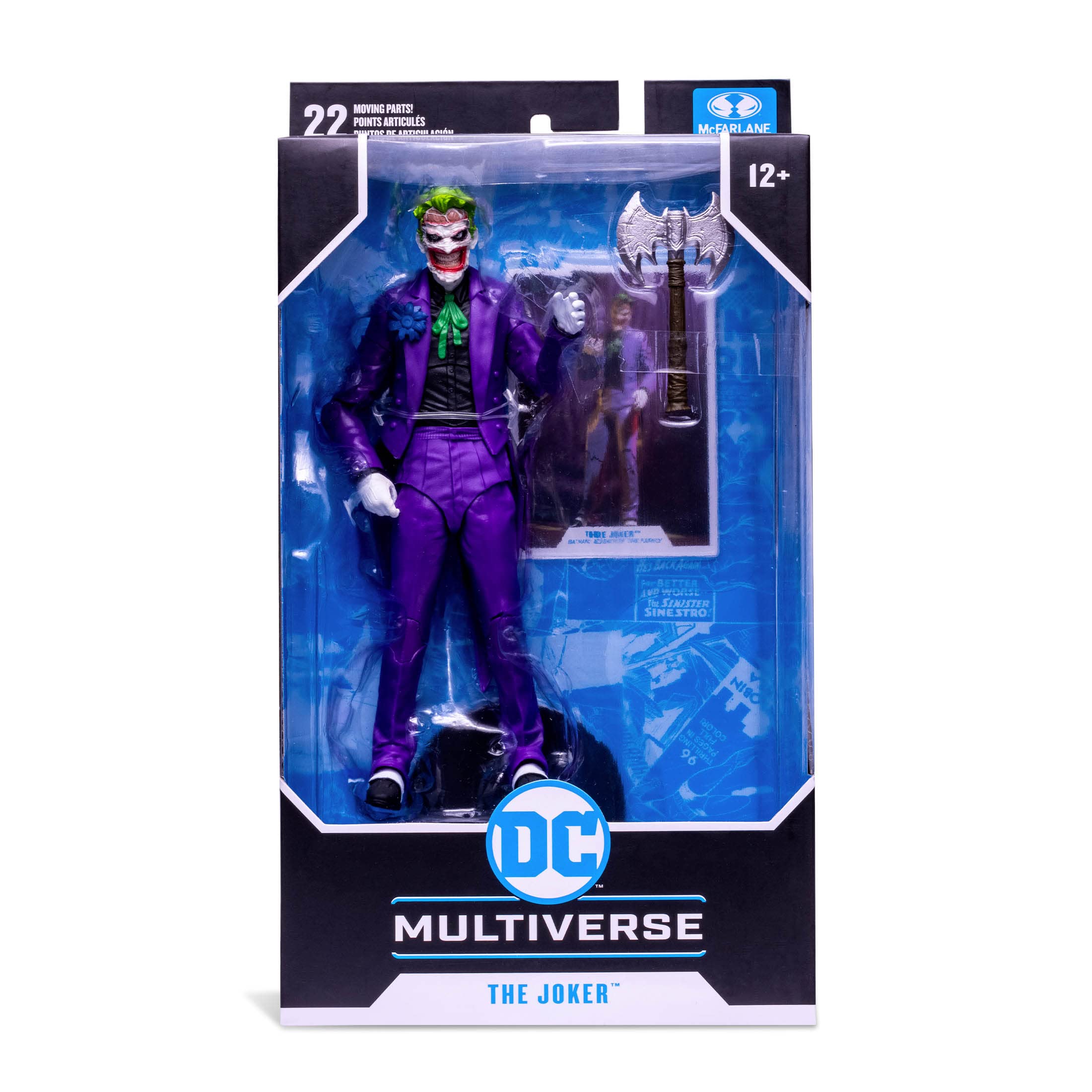 McFarlane Toys DC Multiverse 7 Inch Action Figure - The Joker (Death of The Family) Collectible for DC Fans | Perfect for Display, Collecting, and Role-Playing Scenes