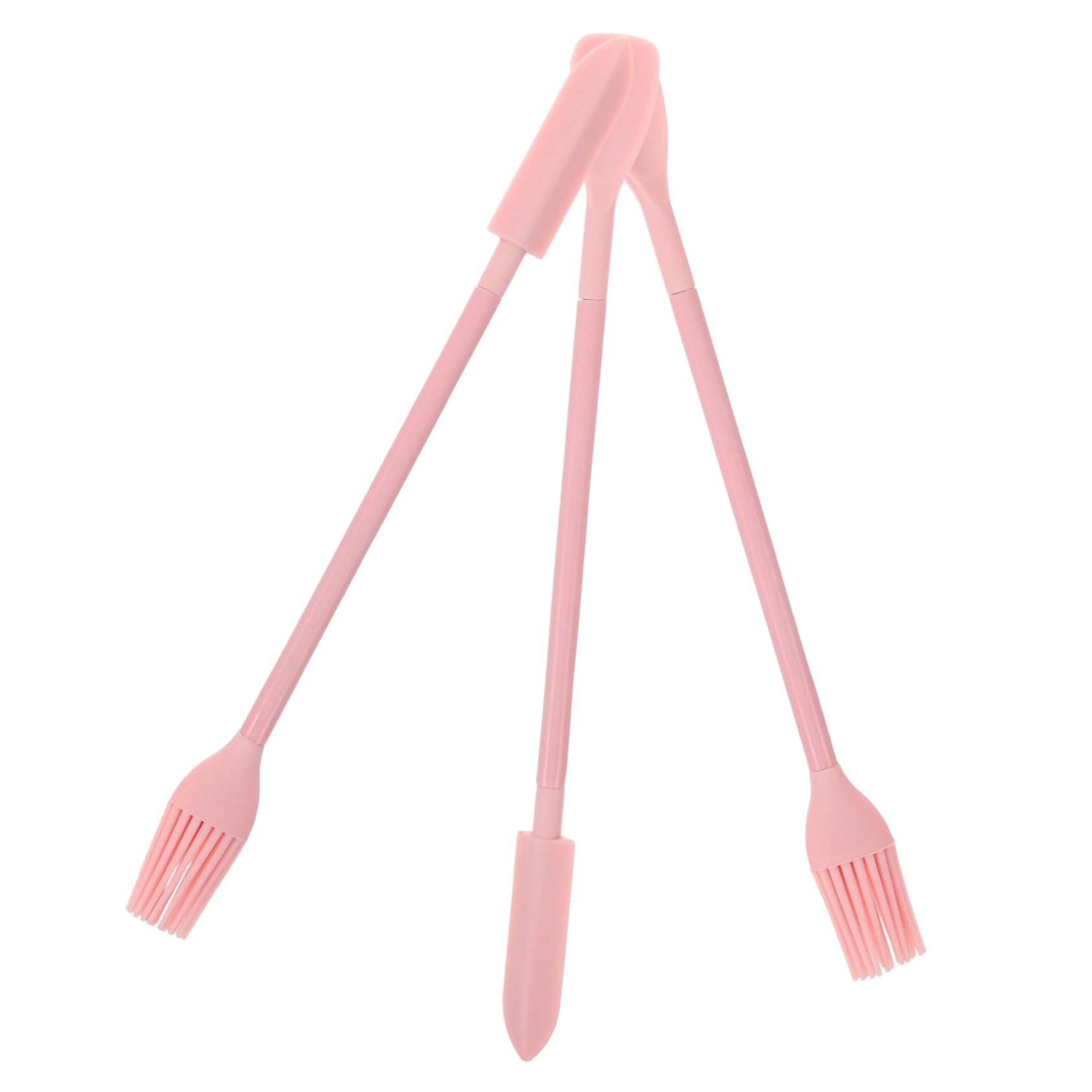 iPetboom Retractable Makeup Spatula Set - Pink Stainless Steel Cosmetic Scoop & Lotion Spatula for Skincare, Foundation, Creams | Perfect for Travel, Salon, Home Beauty Routine