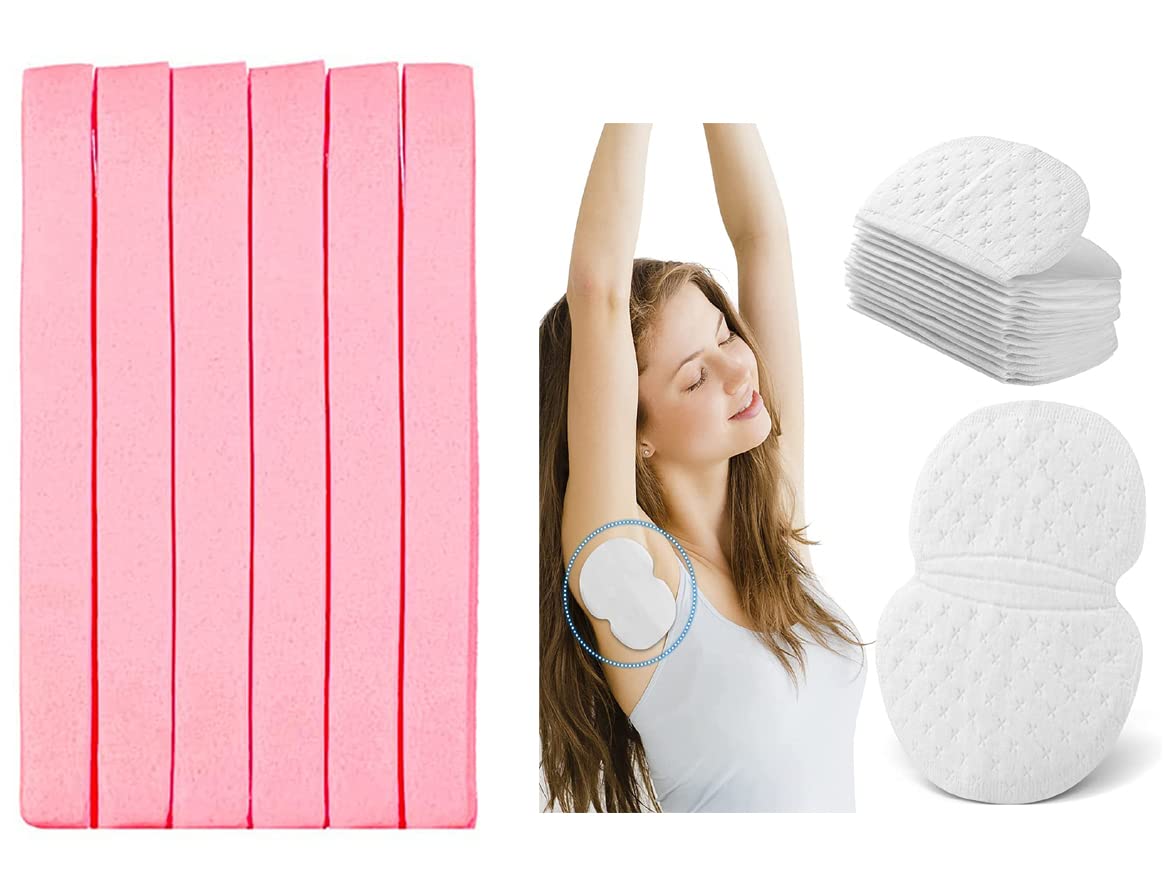 12pcs Compressed Facial Cleansing Sponges - Round Makeup Remover Puff for Gentle Face Washing & Skin Care | Includes 1 Pack Sweat Pads | Perfect for Travel, Daily Makeup Removal & Deep Cleansing Routine