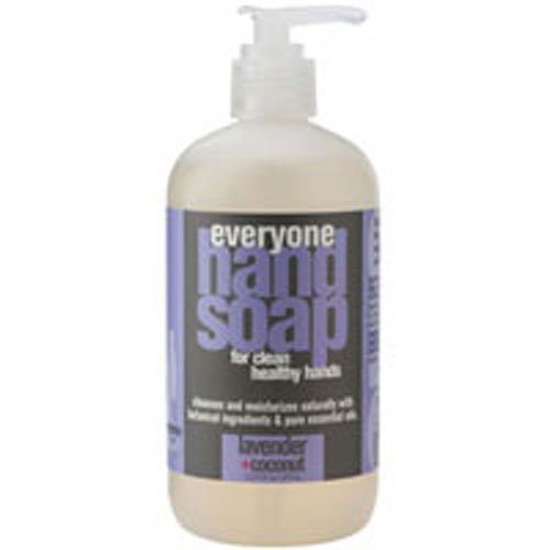 EO Products Everyone Hand Soap, Spearmint 12.75 oz - Natural & Organic Hand Wash for Daily Use at Home, Office, or Travel - Refreshing Spearmint Scent - Vegan & Cruelty-Free