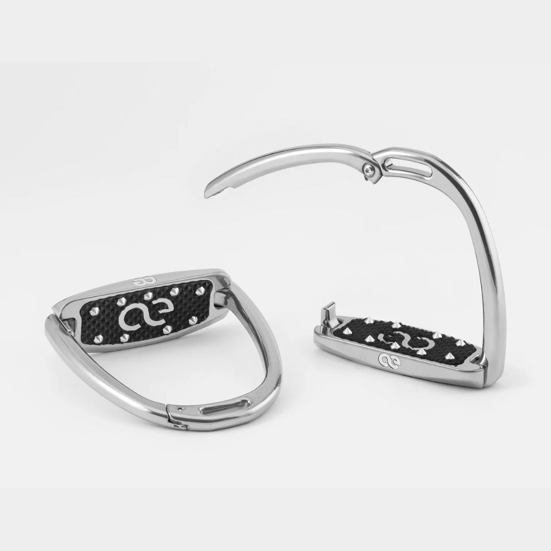 Equus Hunter Escape Stirrups - Lightweight Aluminum Alloy Equestrian Stirrups for Western & English Riding | Perfect for Trail Riding, Show Jumping & Dressage