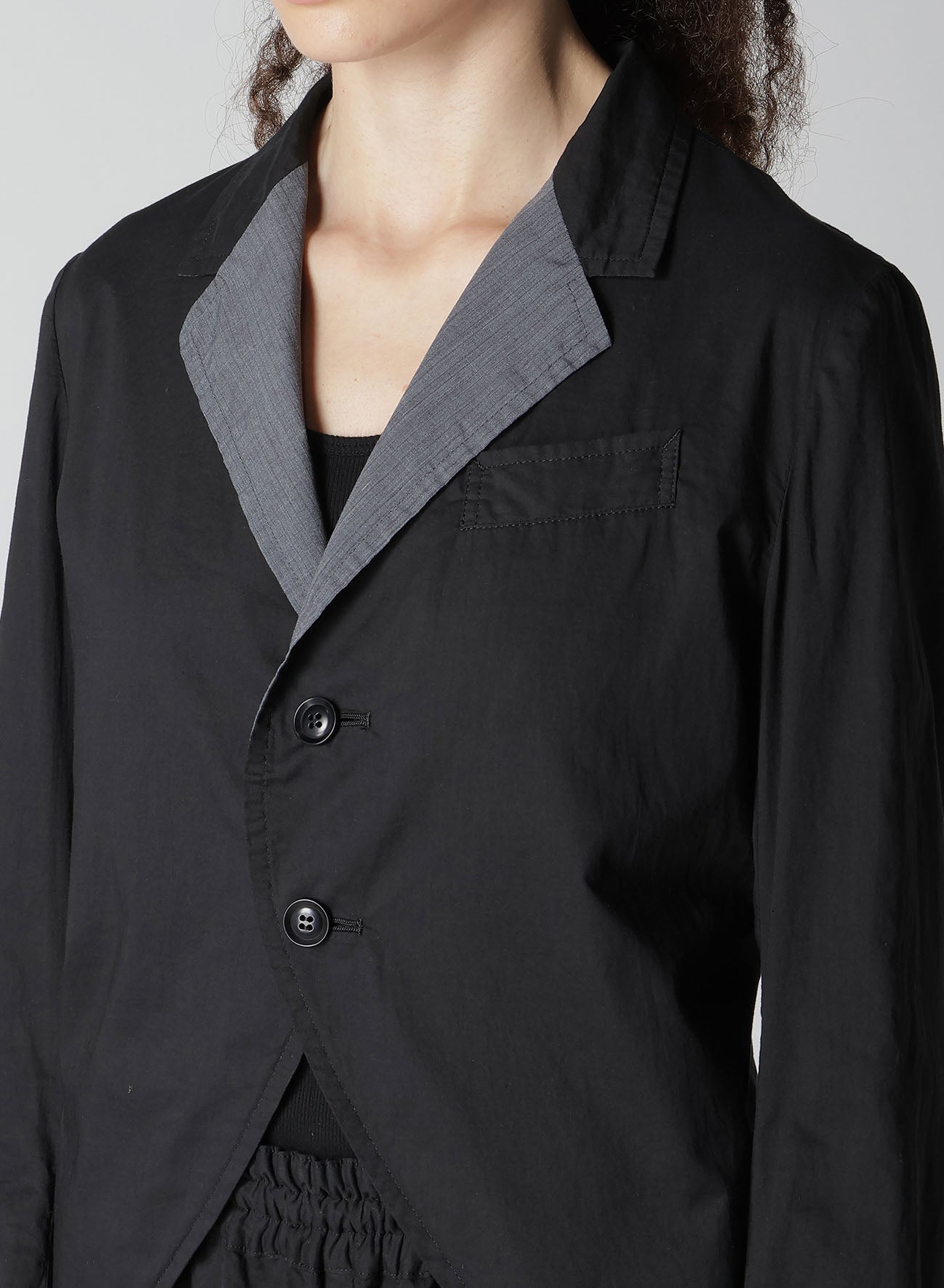 Cotton Lawn Garment Dyed Swallowtail Jacket for Women - Lightweight Summer Blazer for Office, Wedding & Outdoor Events