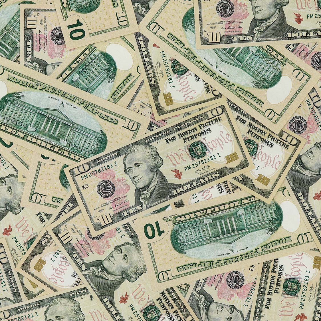 $10 New Series US Currency Bills - Perfect for Collectors, Gifts, and Educational Use