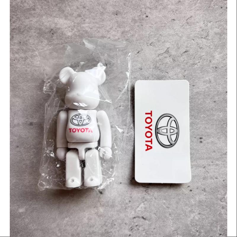 Bearbrick Series 40 SUPER Secret TOYOTA 100% Collectible Figure - Limited Edition Japanese Vinyl Art Toy for Display & Collection - Perfect for Anime Fans, Toy Collectors & Home Decor