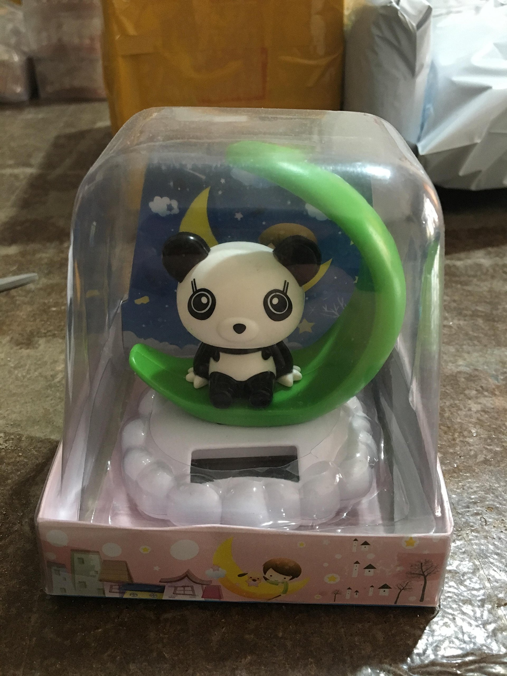 Solar Powered Dancing Panda Toy - Fun Animated Panda with Twisting Moves - Perfect for Kids' Parties, Gifts & Home Decor