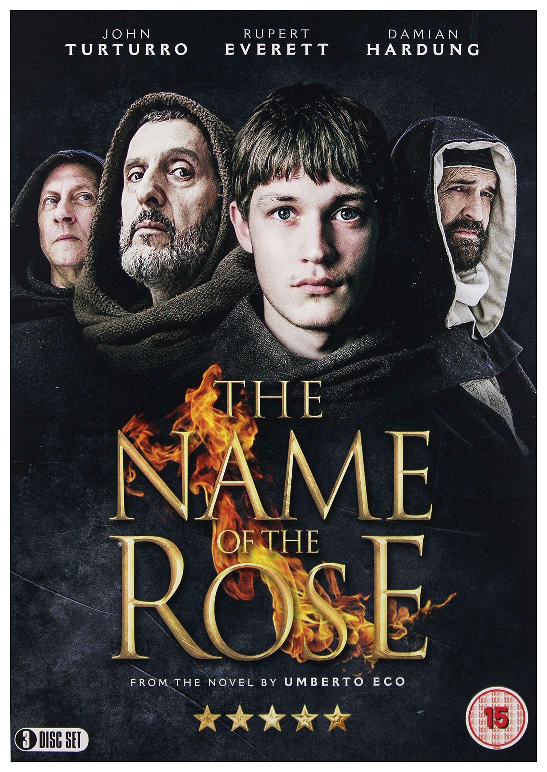 The Name of the Rose DVD - Historical Mystery Movie Based on Umberto Eco Novel - Perfect for Movie Nights & Medieval Literature Fans