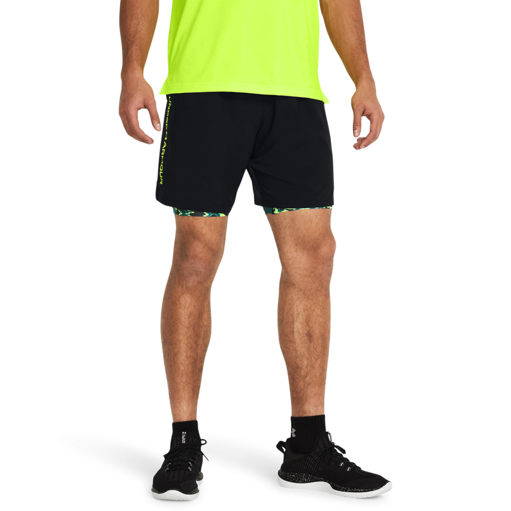 Men's Under Armour Woven Wordmark Shorts - Lightweight Athletic Training Shorts for Running, Gym & Casual Wear