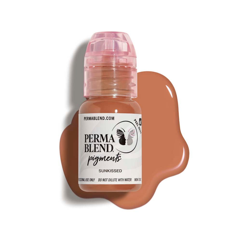 Perma Blend Sunkissed Pigment - Professional Tattoo Ink for Vibrant, Long-Lasting Body Art - Perfect for Tattoo Artists and Permanent Makeup