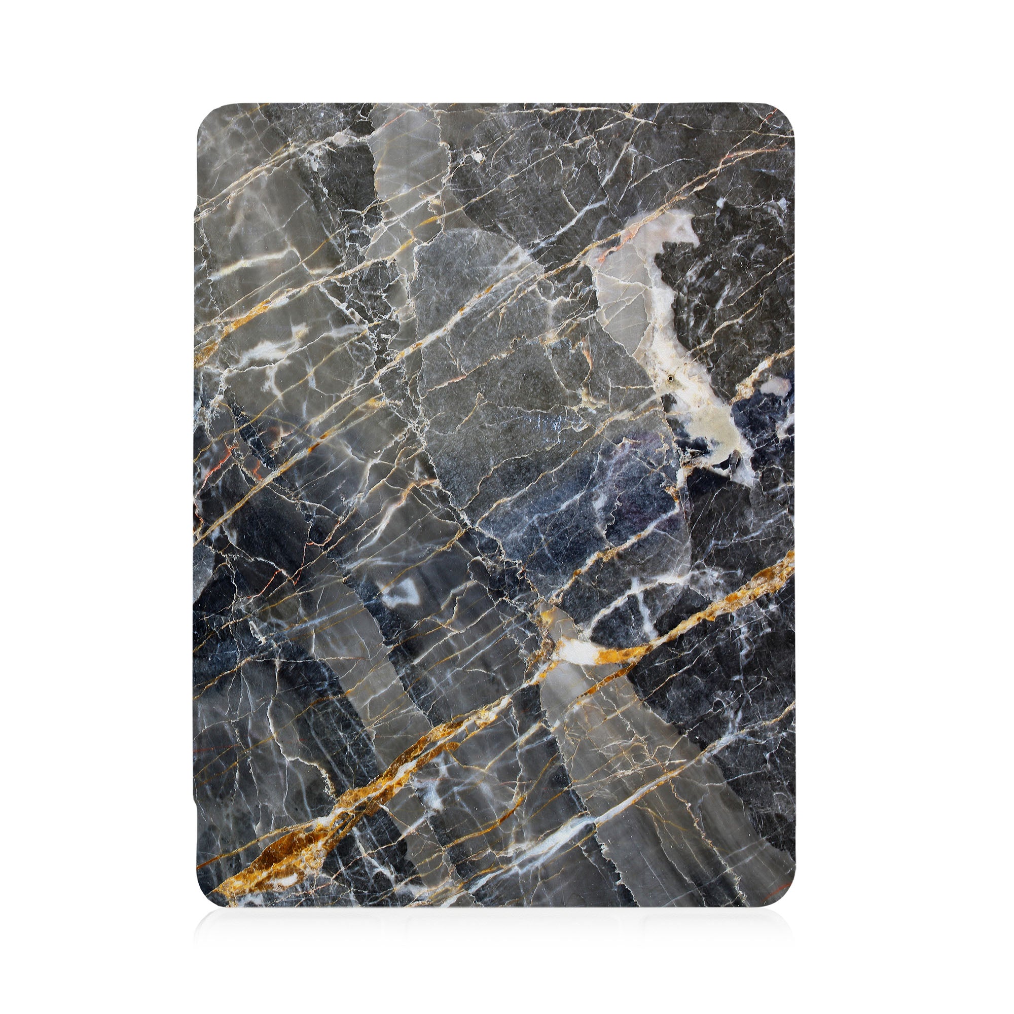 Marble iPad Case for iPad 7th/8th Gen (2020) - Slim See-Through Protective Cover with Shock Absorption - Perfect for Work, School & Travel