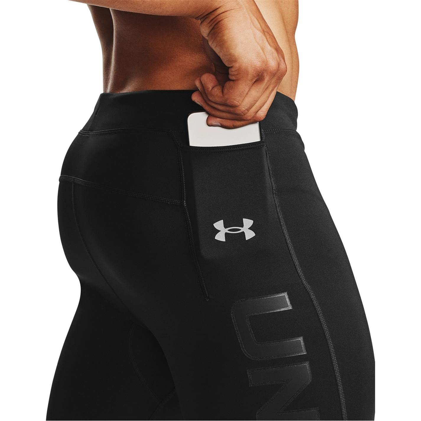 Under Armour Qualifier Ignight ColdGear Running Tights for Men & Women - Thermal Winter Workout Leggings for Jogging, Gym & Outdoor Sports (AW20 Collection)