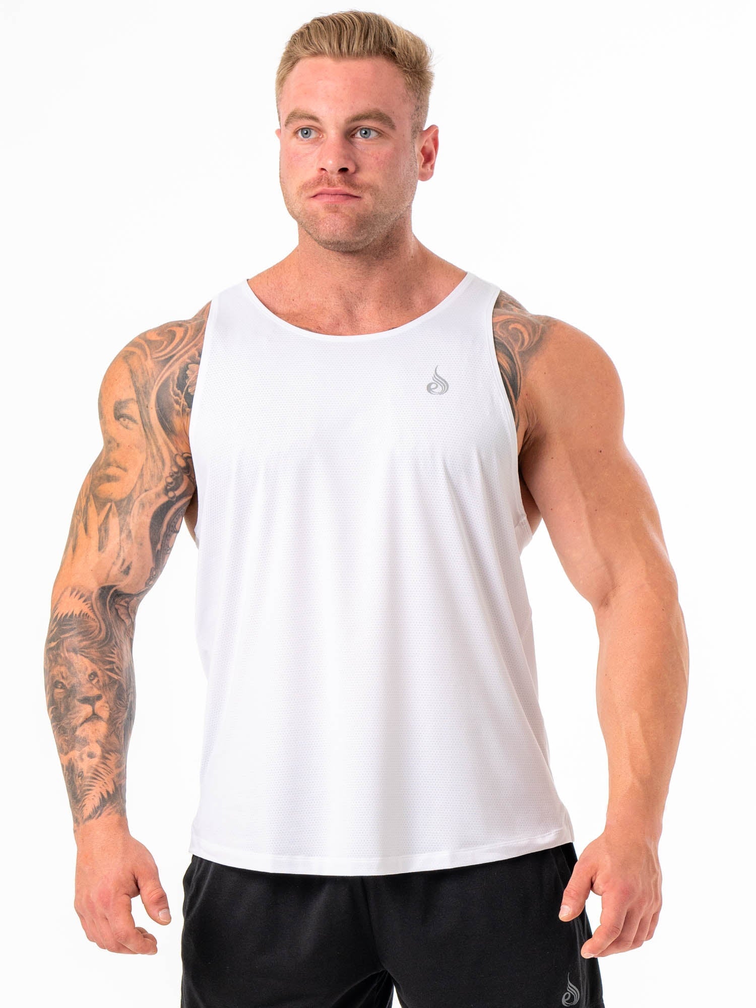 Flex Active Tank - Breathable & Moisture-Wicking Workout Top for Women | Perfect for Yoga, Running & Gym | White