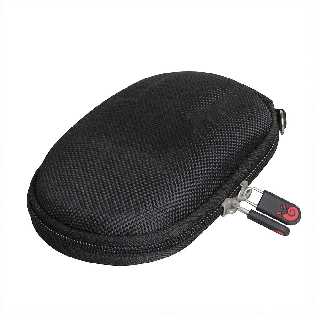 Hermitshell Hard Travel Case for VicTsing Slim Wireless Mouse 2.4G - Protective Storage Pouch for Silent Laptop Mouse (Black) | Perfect for Business Travel, Office Use & Home Organization