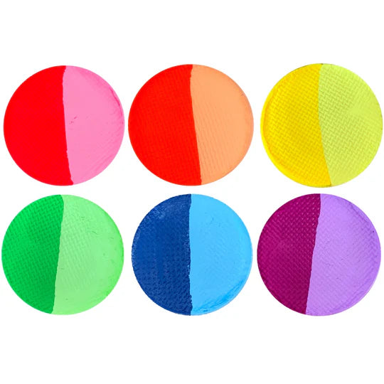 Glisten Cosmetics Split UV Bundle - Waterproof & Long-Lasting Makeup Set for Summer, Pool Parties & Outdoor Activities