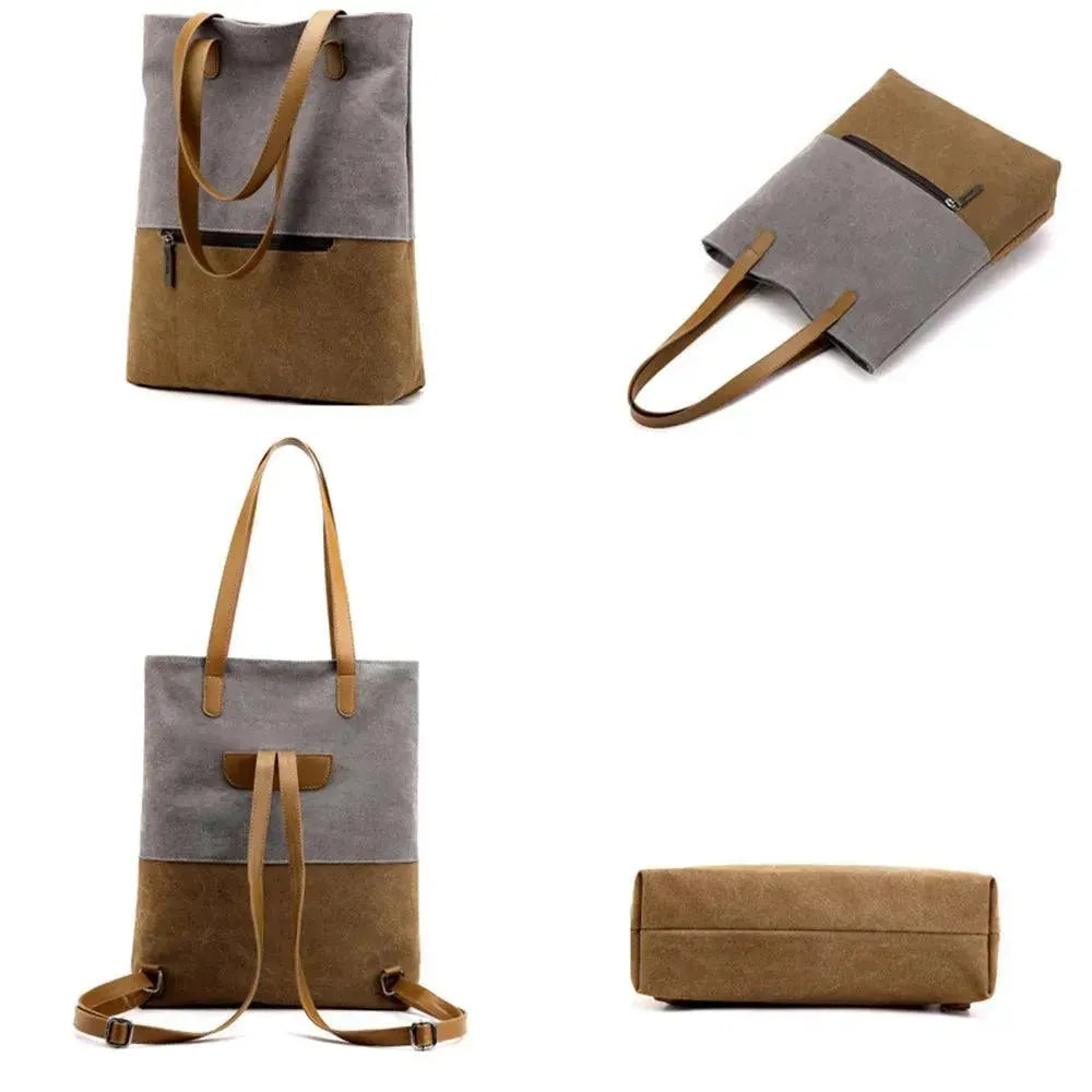 Stylish Women's Designer Canvas Backpack - Durable & Lightweight for Travel, Work & School - Perfect for Commuting, College & Everyday Use