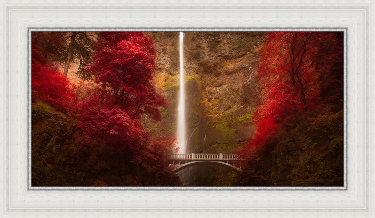 Multnomah Falls Fine Art Print by Alan Fullmer - Stunning Nature Photography for Home & Office Decor