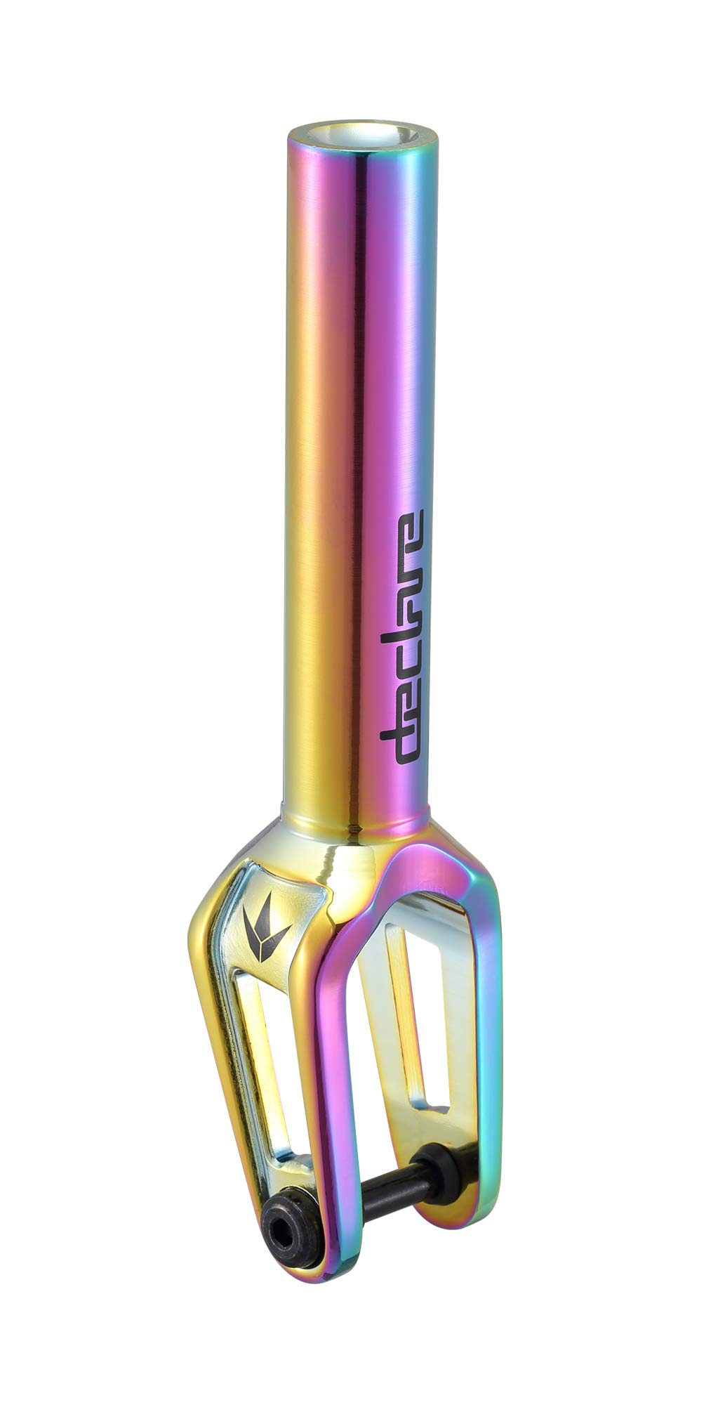 Envy Scooters Declare V2 Forks SCS - Oil Slick Finish BMX Bike Forks for Stunt Riding & Street Tricks | Durable Performance for Extreme Sports & Freestyle Biking