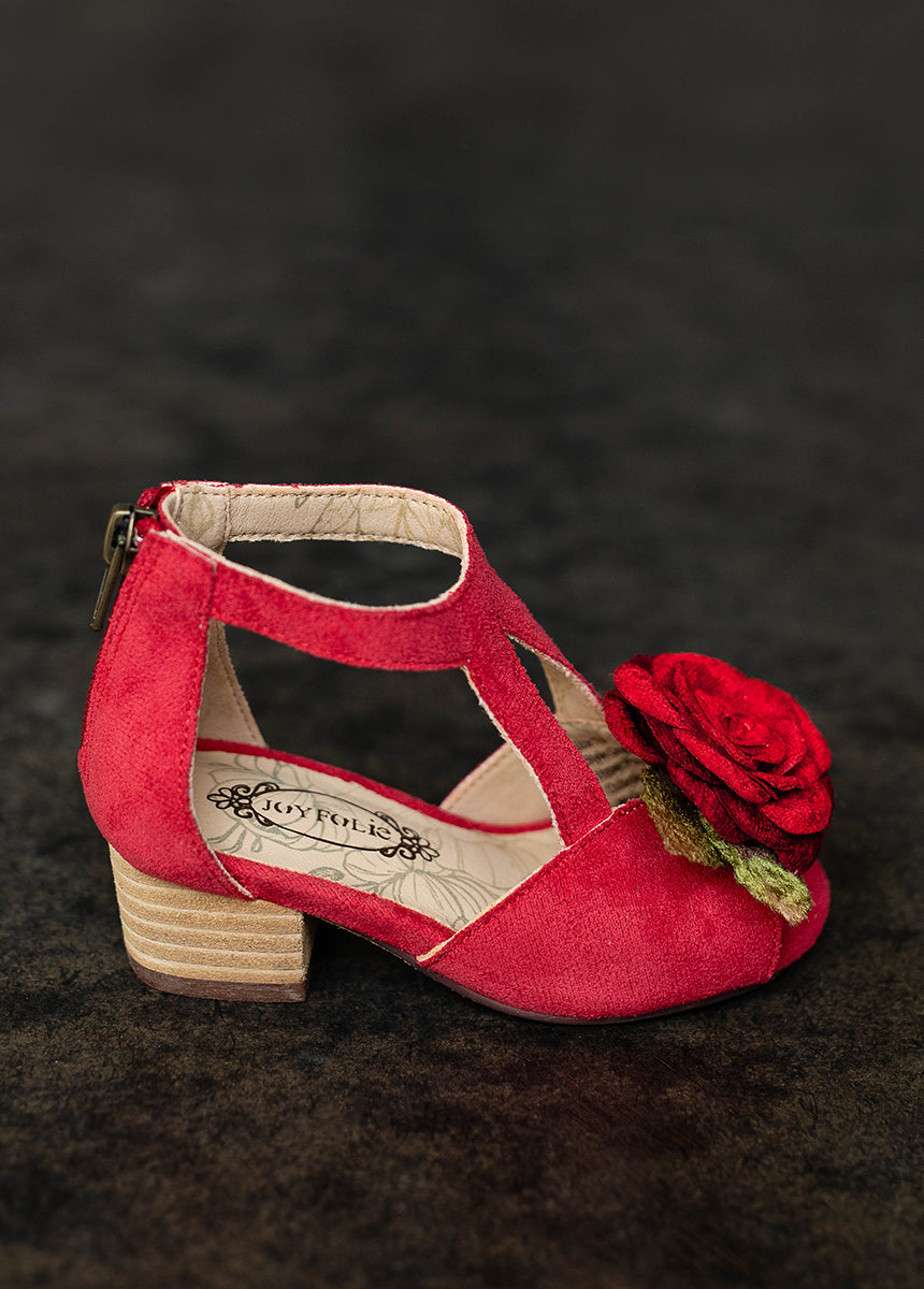 Orelia Women's High Heels in Scarlet Red - Elegant Stiletto Pumps for Parties, Weddings & Evening Events