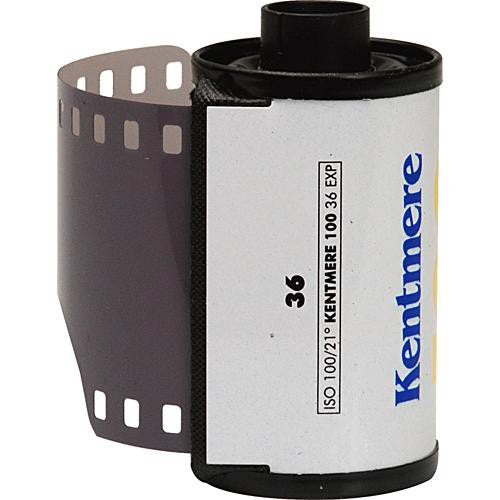 Kentmere Pan 100 Black & White 35mm Film Roll (36 Exposures) - Perfect for Street Photography & Low Light Shooting