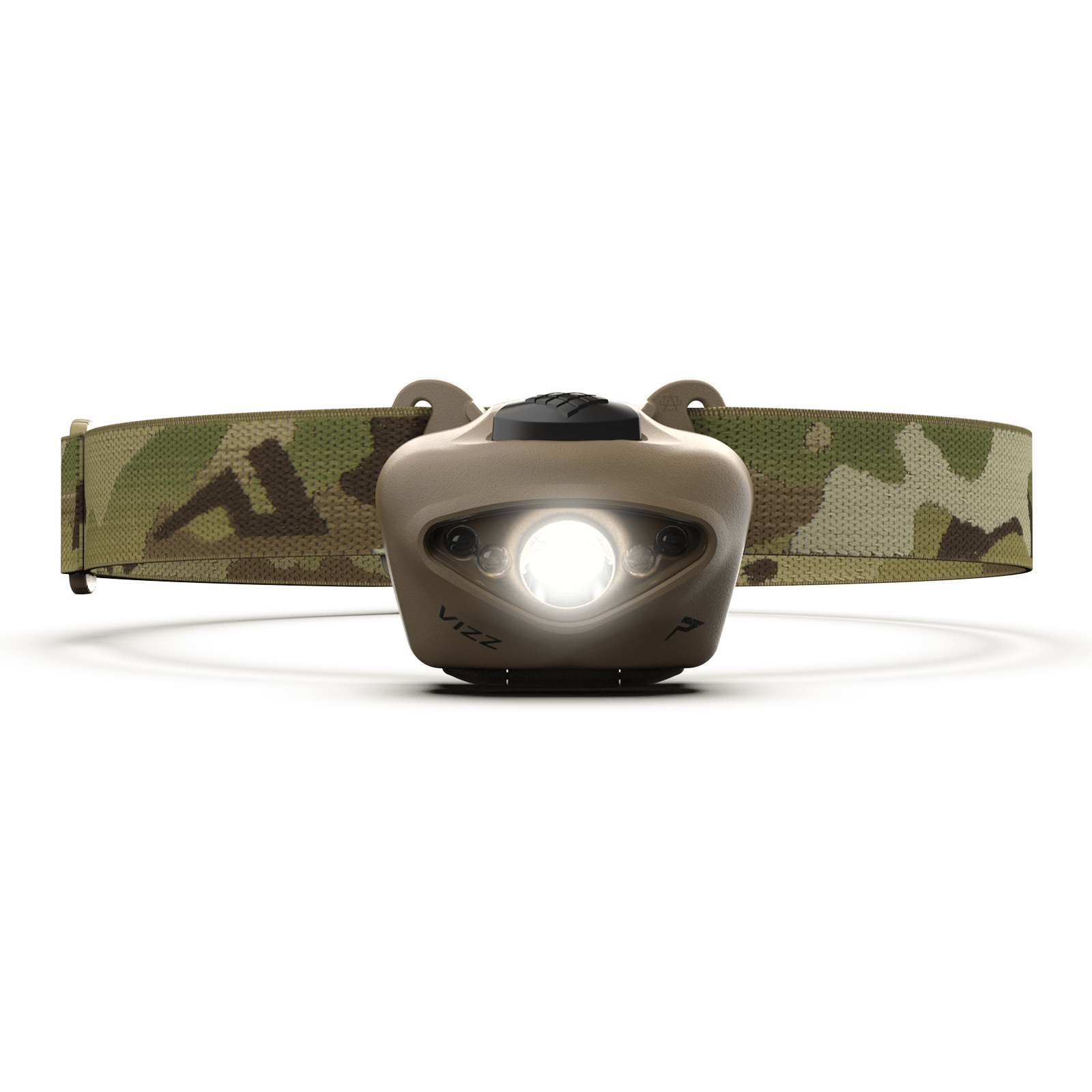 Princeton Tec Vizz Tactical MPLS Headlamp - 550 Lumens LED Headlight for Camping, Hiking & Outdoor Adventures | Waterproof & Durable | Made in USA
