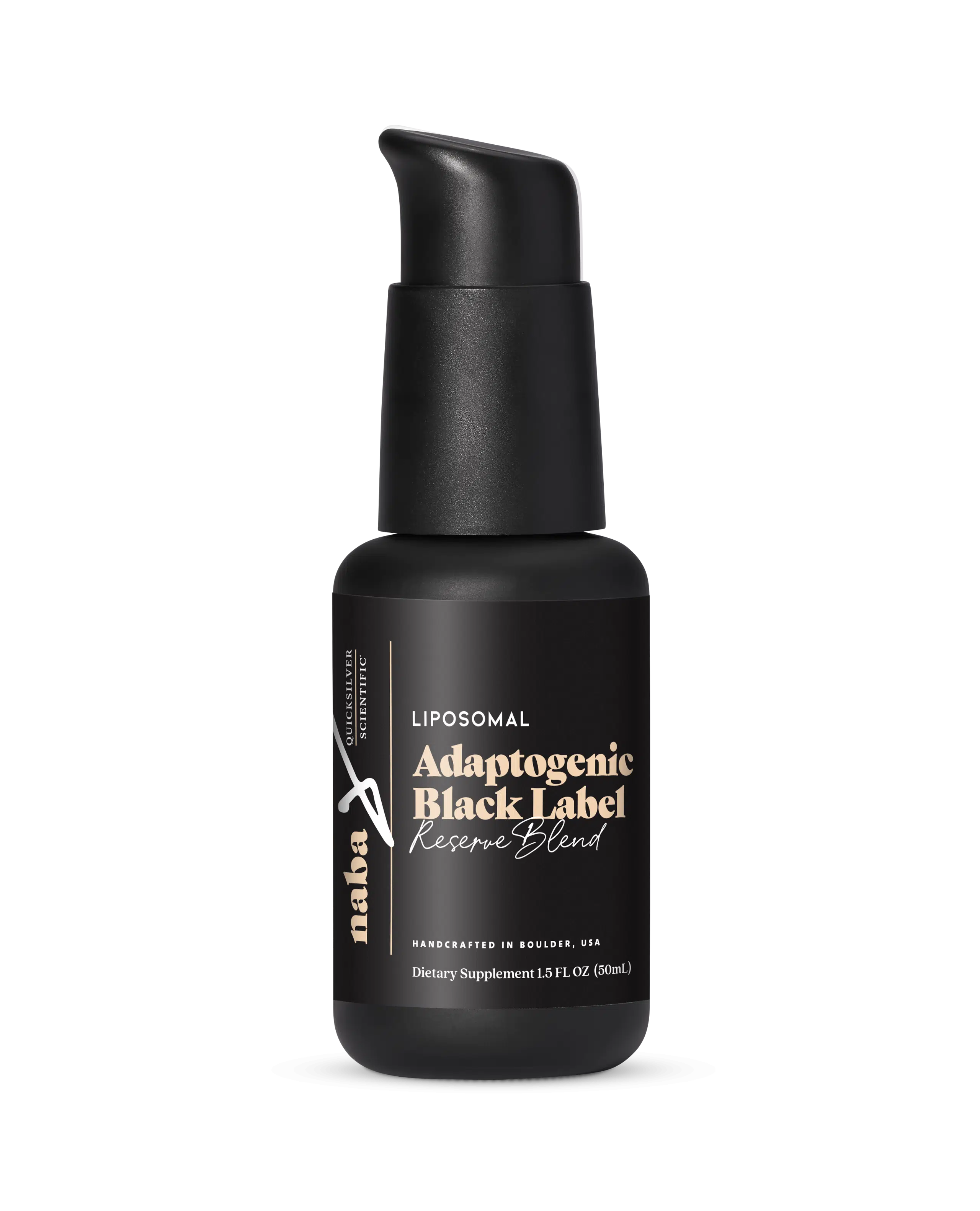 Premium Adaptogenic Black Label Reserve Blend - Organic Herbal Supplement for Stress Relief & Energy Boost | Perfect for Daily Wellness & Workout Recovery