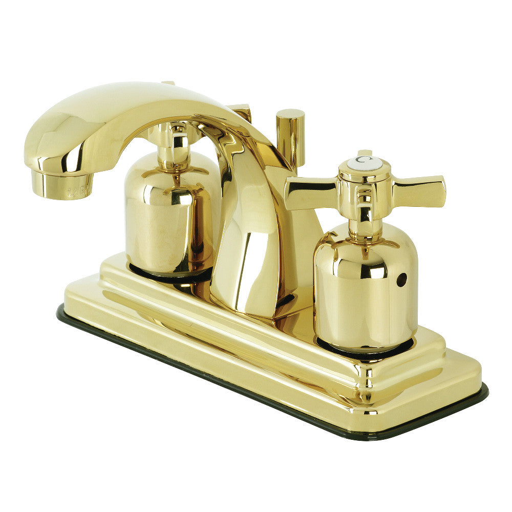 Kingston Brass KB4641ZX 4-Inch Centerset Bathroom Faucet - Chrome Finish, Single Handle, Water-Saving Design for Vanity Sinks - Perfect for Modern Bathroom Renovations and Home Upgrades