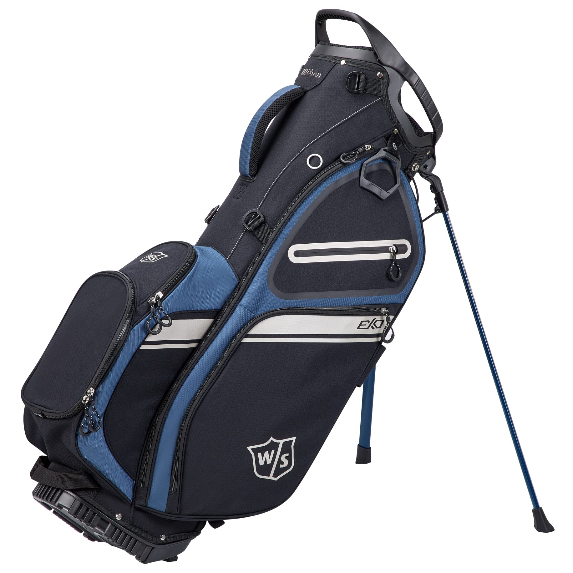 Wilson Staff EXO II Men's Golf Bag - Lightweight Stand Bag with 14-Way Divider | Perfect for Golfers, Tournaments & Practice Rounds