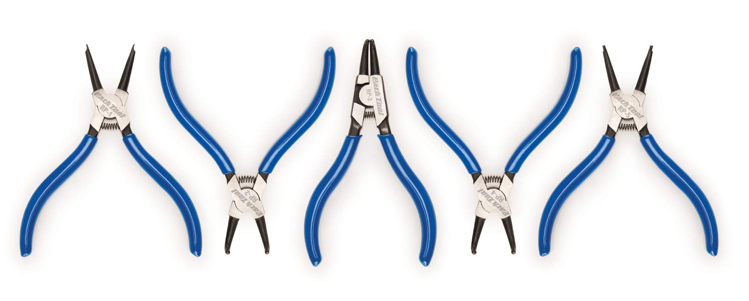 Park Tool RPSET-2 Snap Ring Pliers Set - Professional Bike Repair Tool Kit for Bicycle Maintenance & Motorcycle Servicing - Ideal for Home Mechanics & Bike Shops